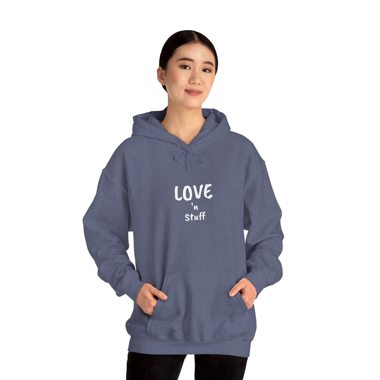 Love 'n Stuff Unisex Hoodie - Cozy Sweatshirt for Everyday Wear