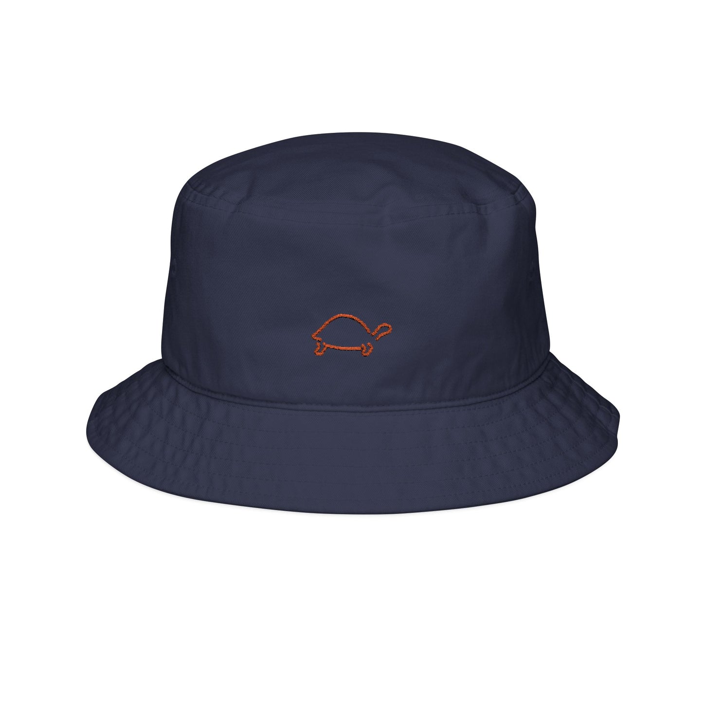 Embroidered Orange Turtle Bucket Hat - Stylish Sun Protection for Beach Lovers for Trendy Outdoor Vibes