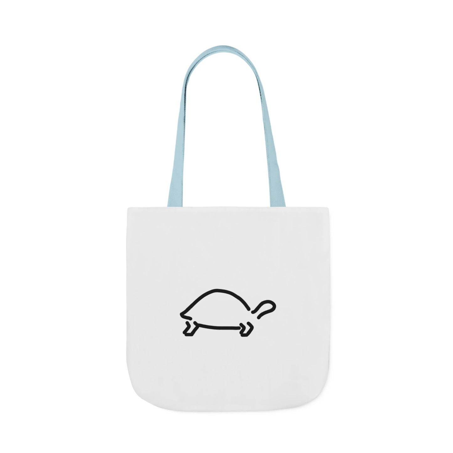Cute Tortoise Canvas Tote Bag with 5-Color Straps - T.O.R. Toise Design