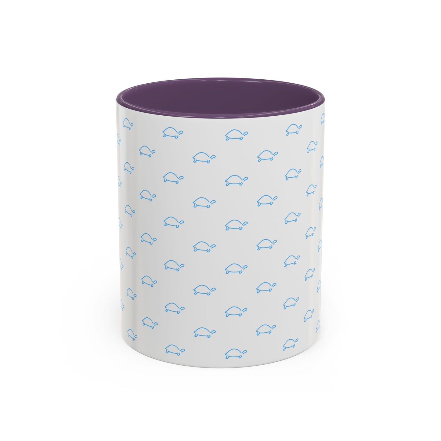 Cute Blue Tortoise Accent Coffee and tea Mug