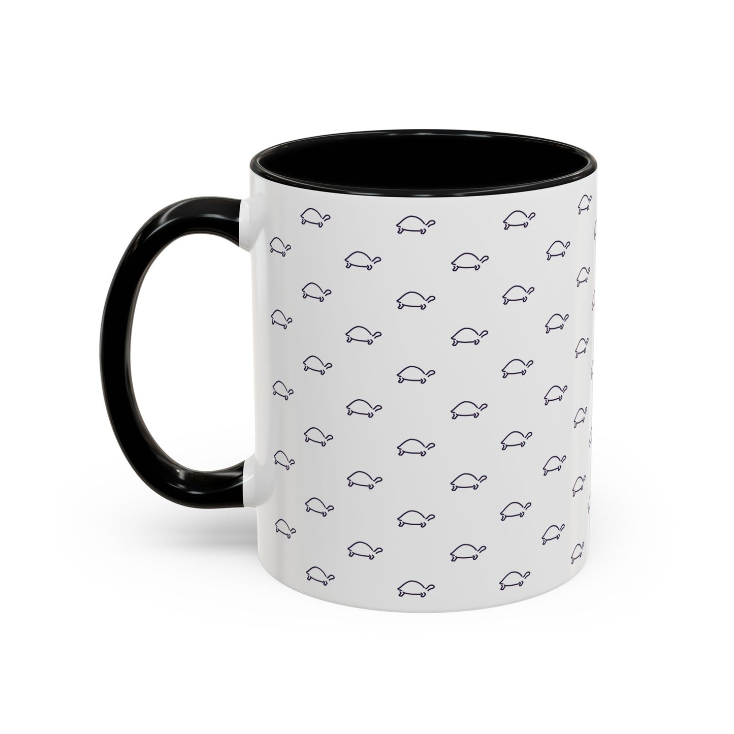 Cute Dark Purple Tortoise Accent Coffee and tea Mug