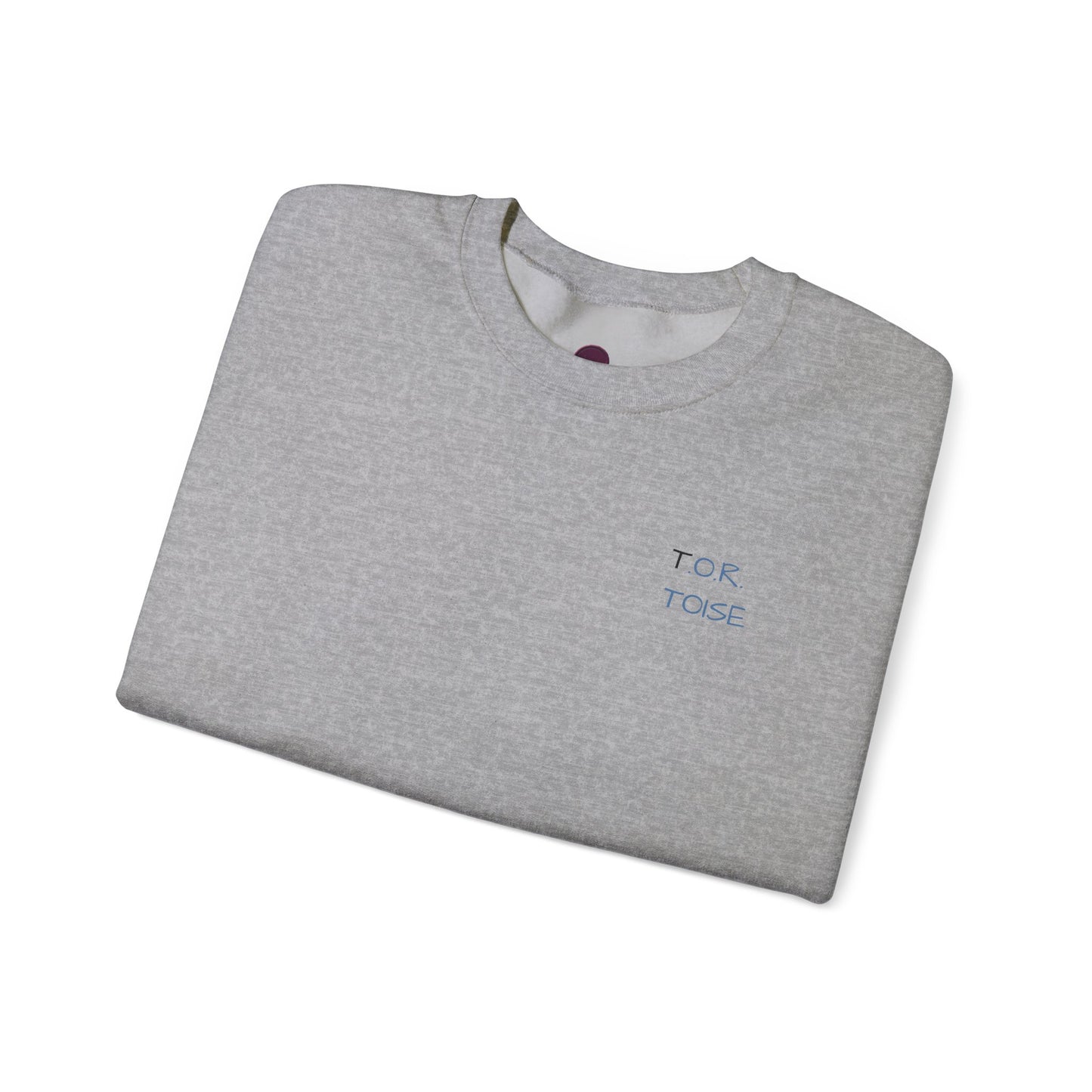 Cozy Unisex Crewneck Sweatshirt - Minimalist Tortoise Design