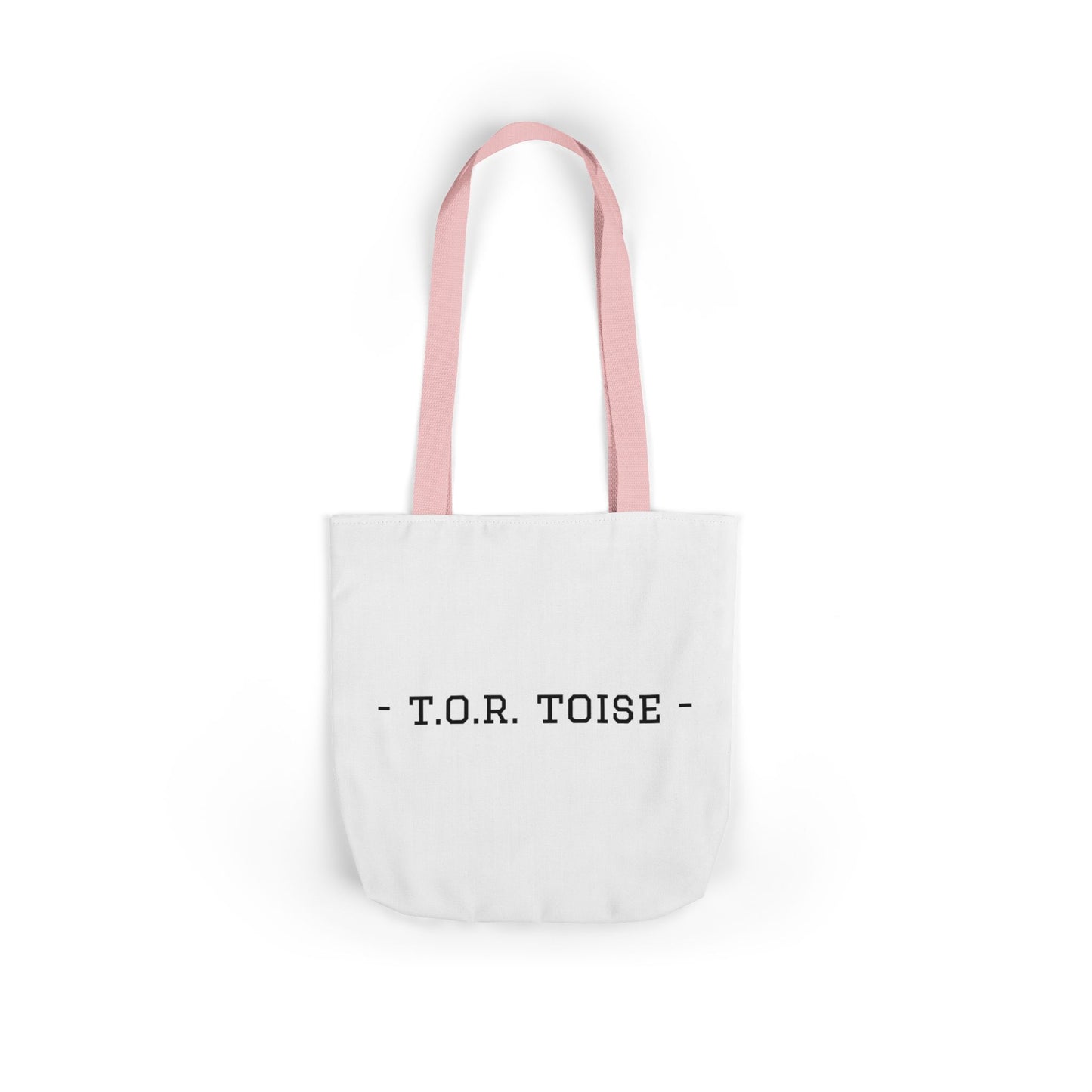 Stylish Canvas Tortoise Tote Bag with 5-Color Straps - Perfect for Everyday Use & Gifting