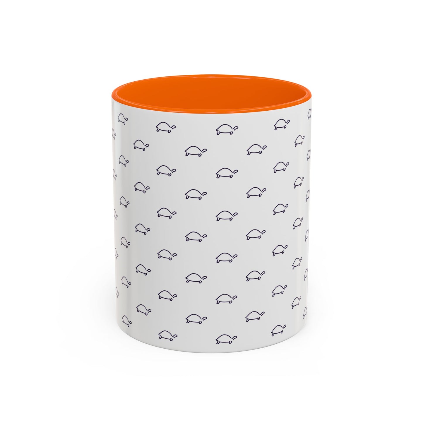 Cute Dark Purple Tortoise Accent Coffee and tea Mug