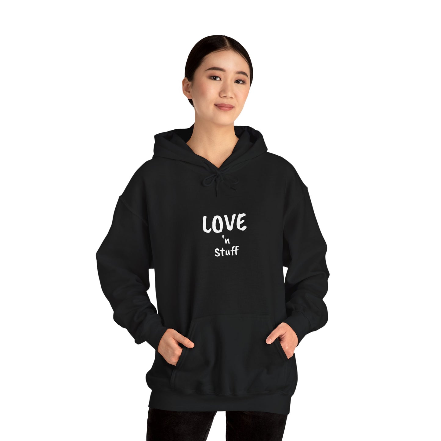 Love 'n Stuff Unisex Hoodie - Cozy Sweatshirt for Everyday Wear