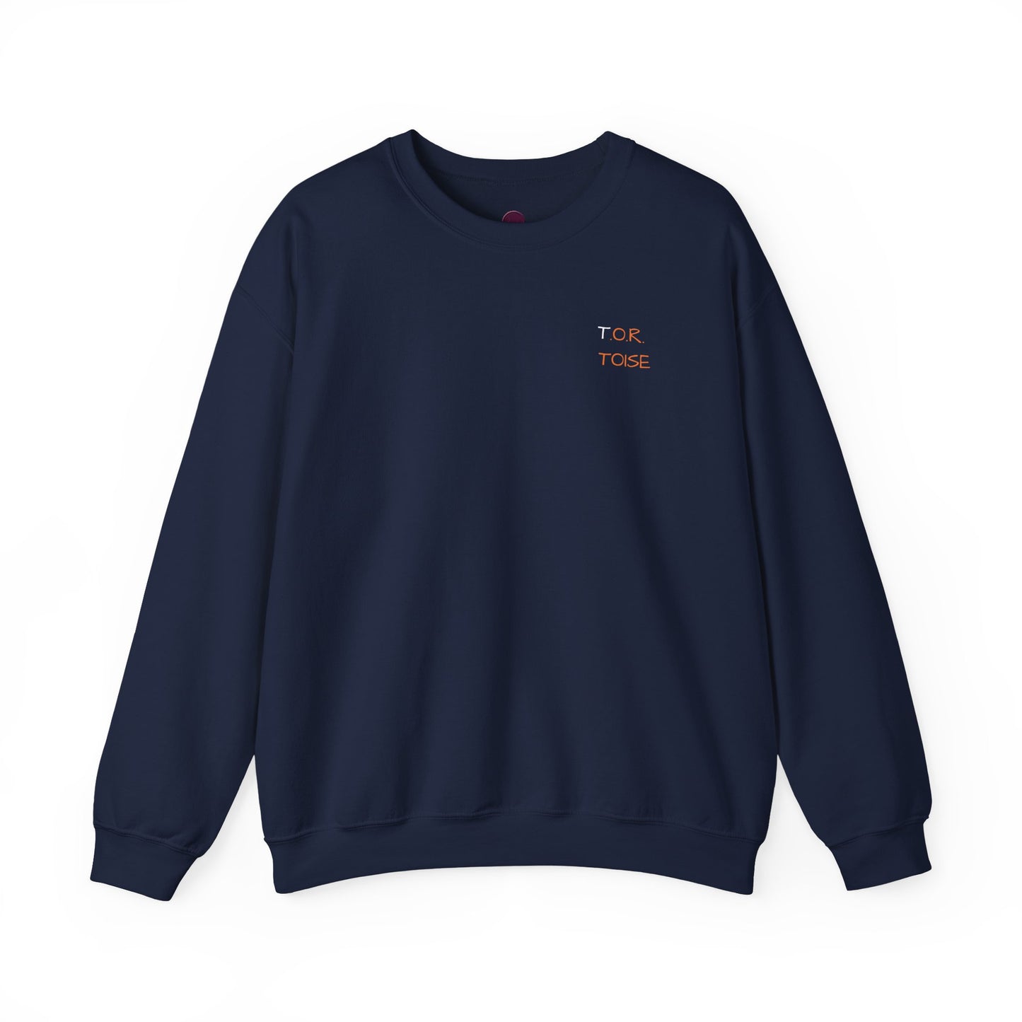 Cozy Unisex Crewneck Sweatshirt - Minimalist Tortoise Design