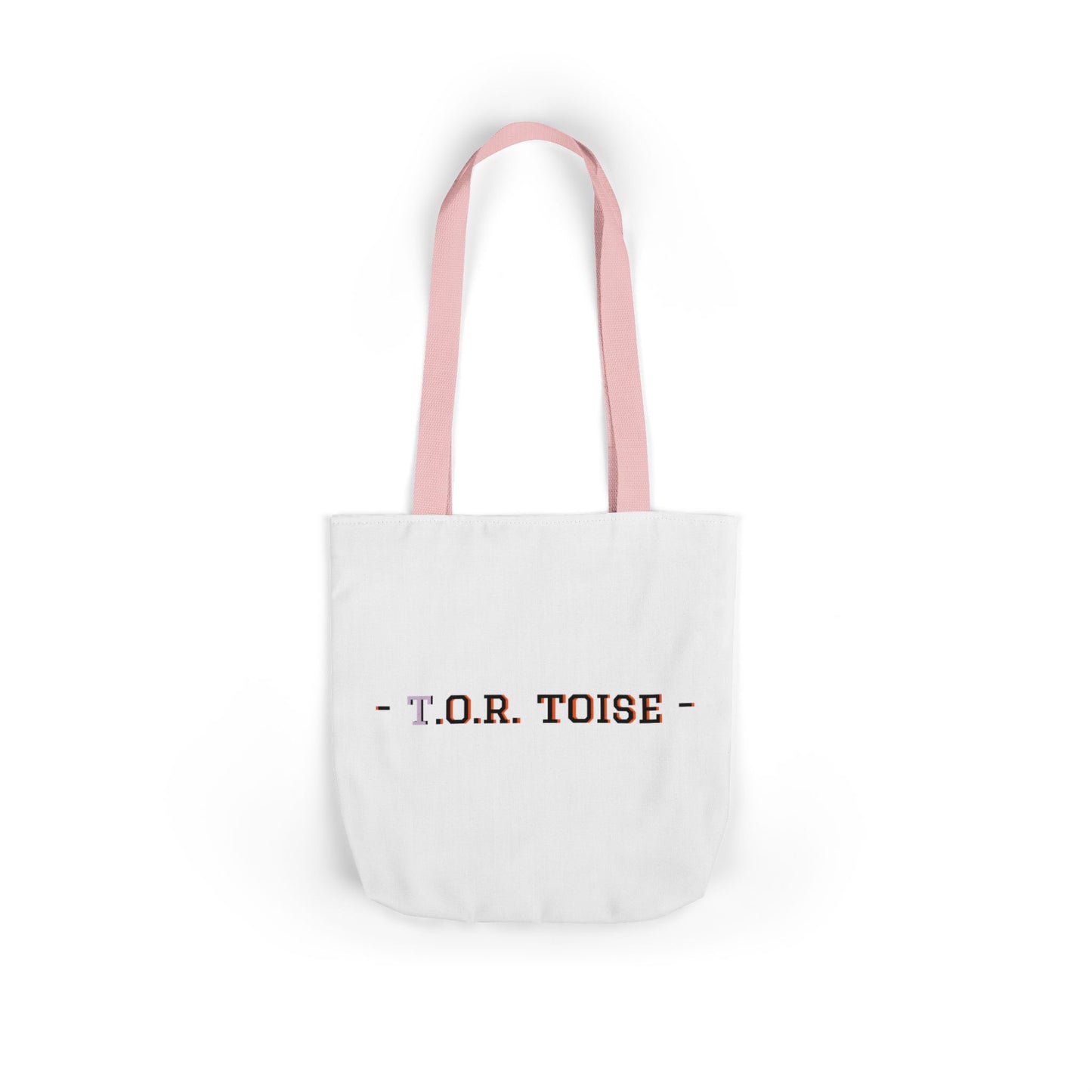 Stylish Canvas Tor Toise Tote Bag with 5-Color Straps - Perfect for Everyday Use