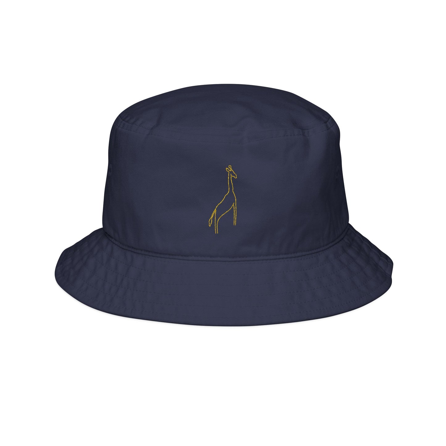 Yellow G.I. Raffe Embroidered Bucket Hat, Stylish Summer Accessory, Beachwear Gift, Fashionable Sun Hat, Festival Headwear, Casual Outdoor Hat