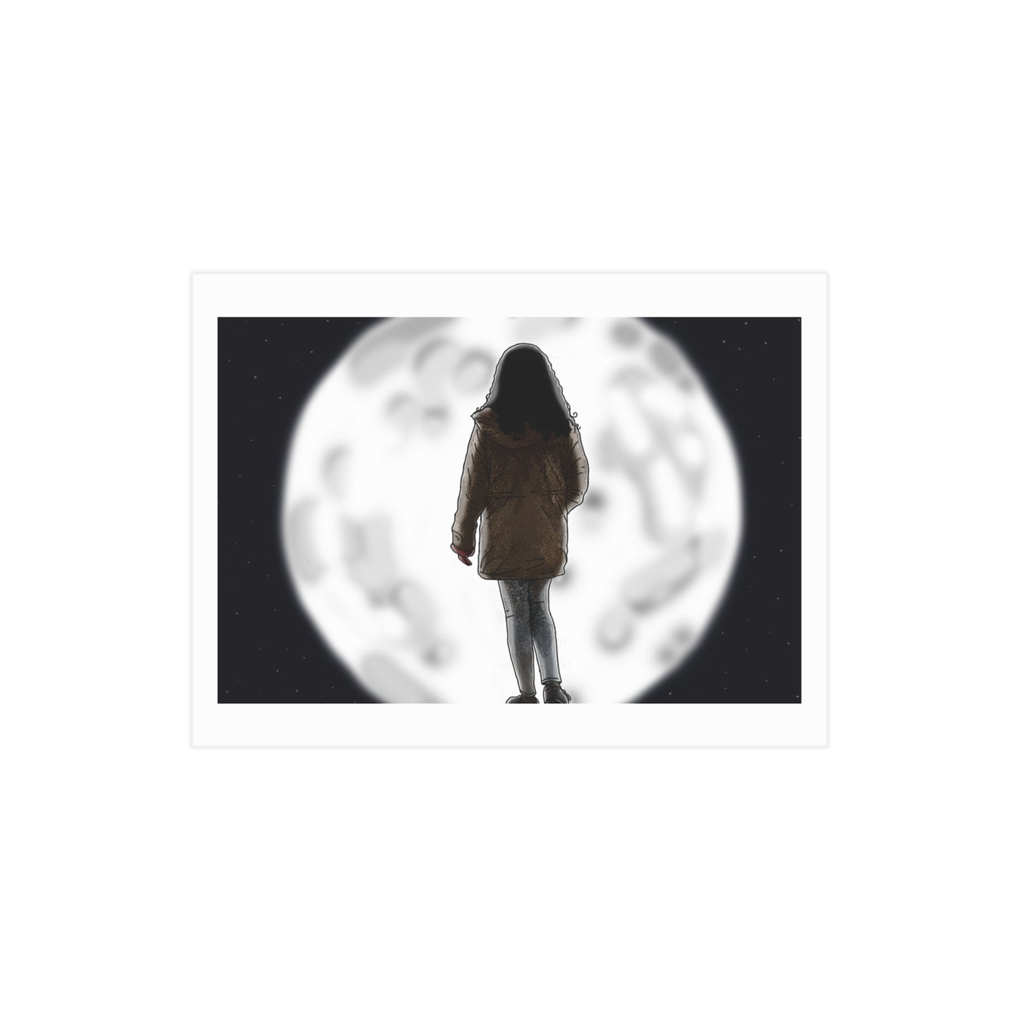 Inspirational Moonlight Unframed Prints (Music Merchandise)