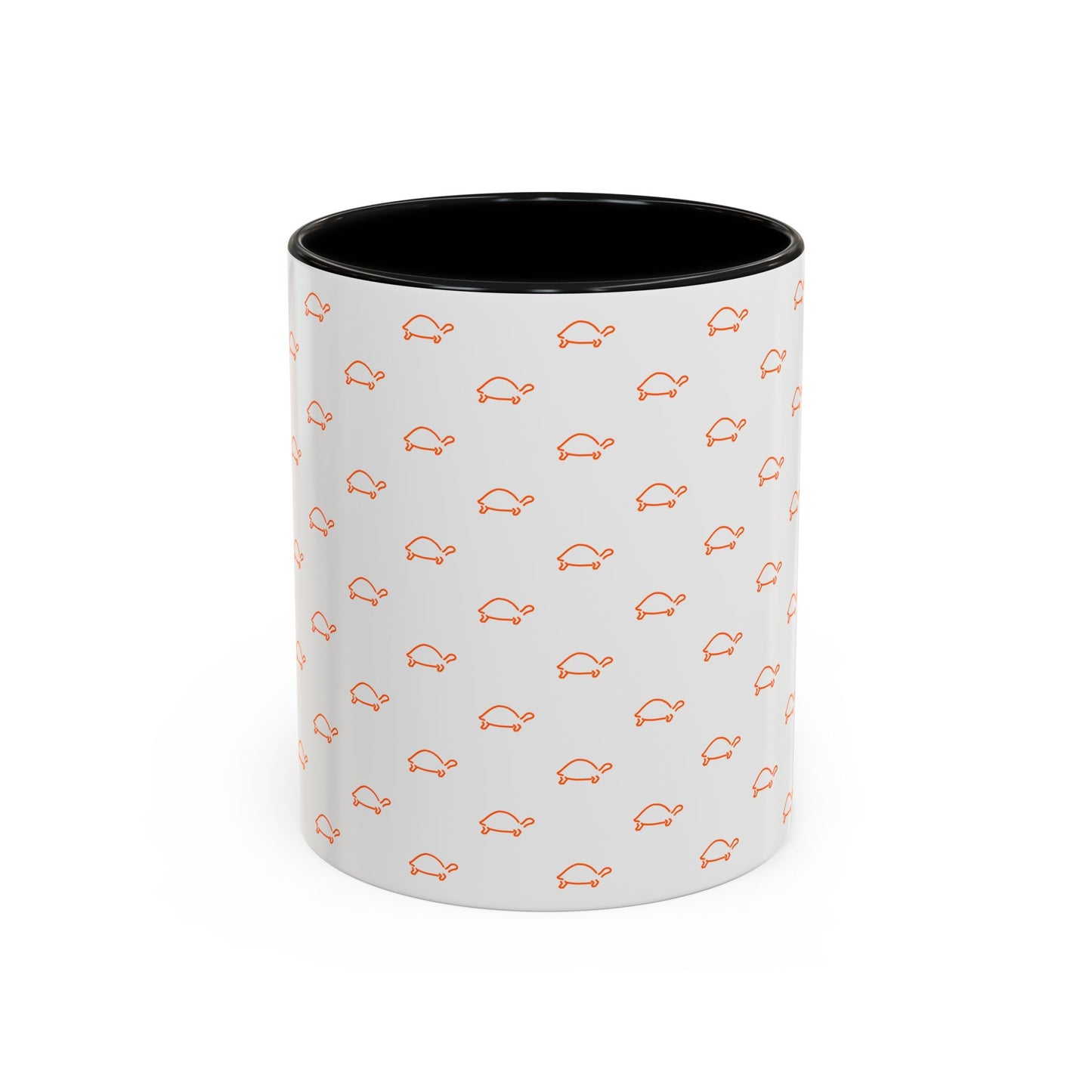 Cute Orange Tortoise Accent Coffee and tea Mug