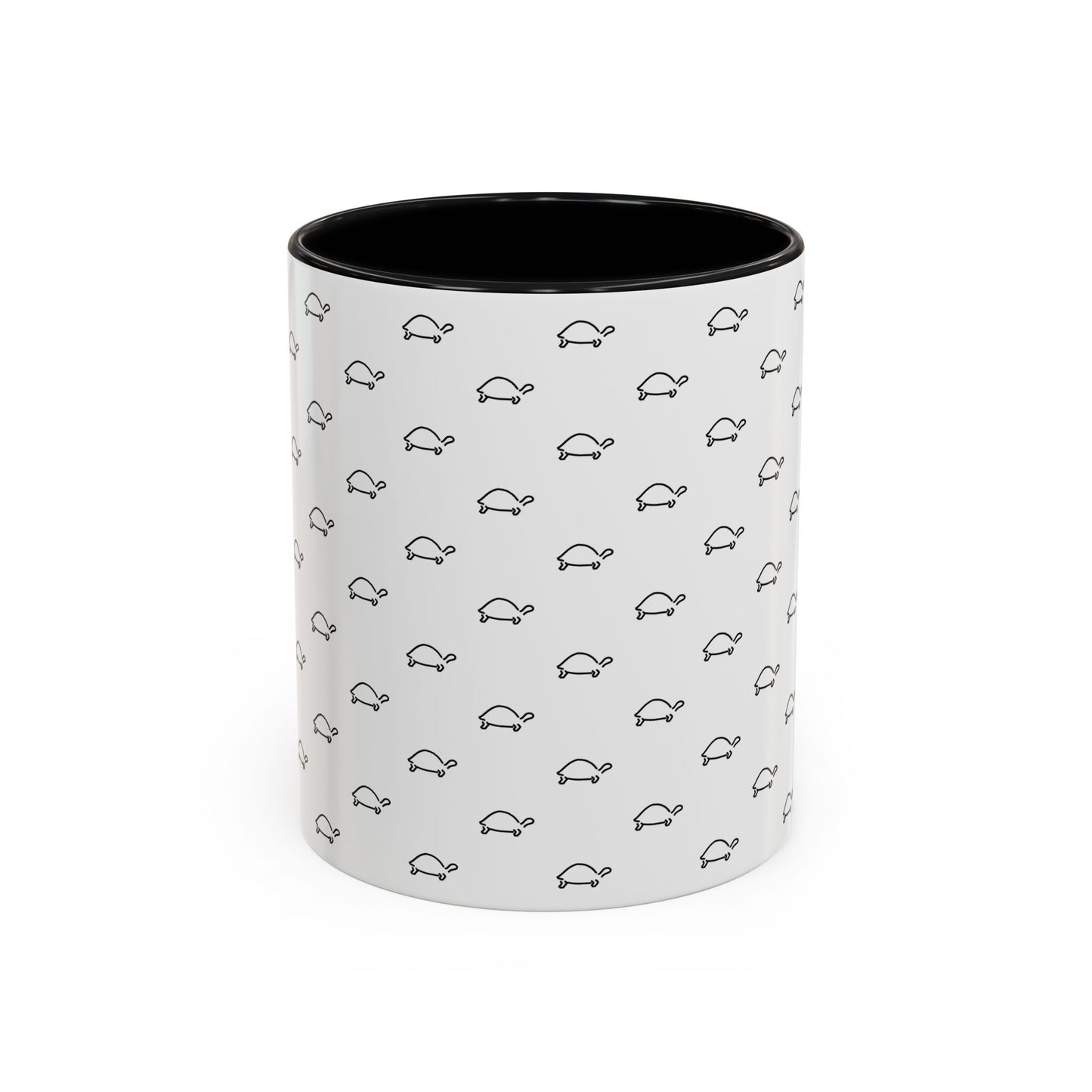 Cute Black Tortoise Accent Coffee and tea Mug