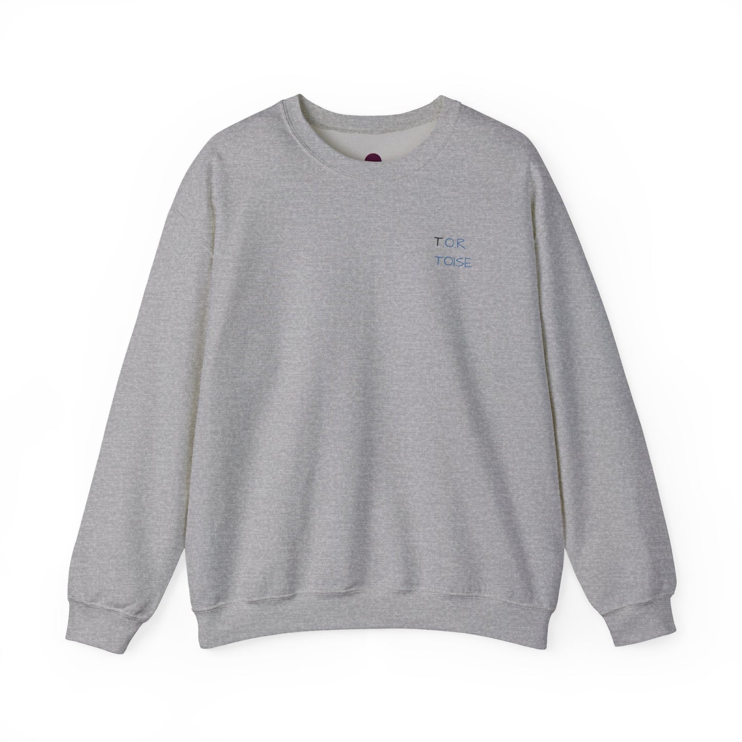 Cozy Unisex Crewneck Sweatshirt - Minimalist Tortoise Design