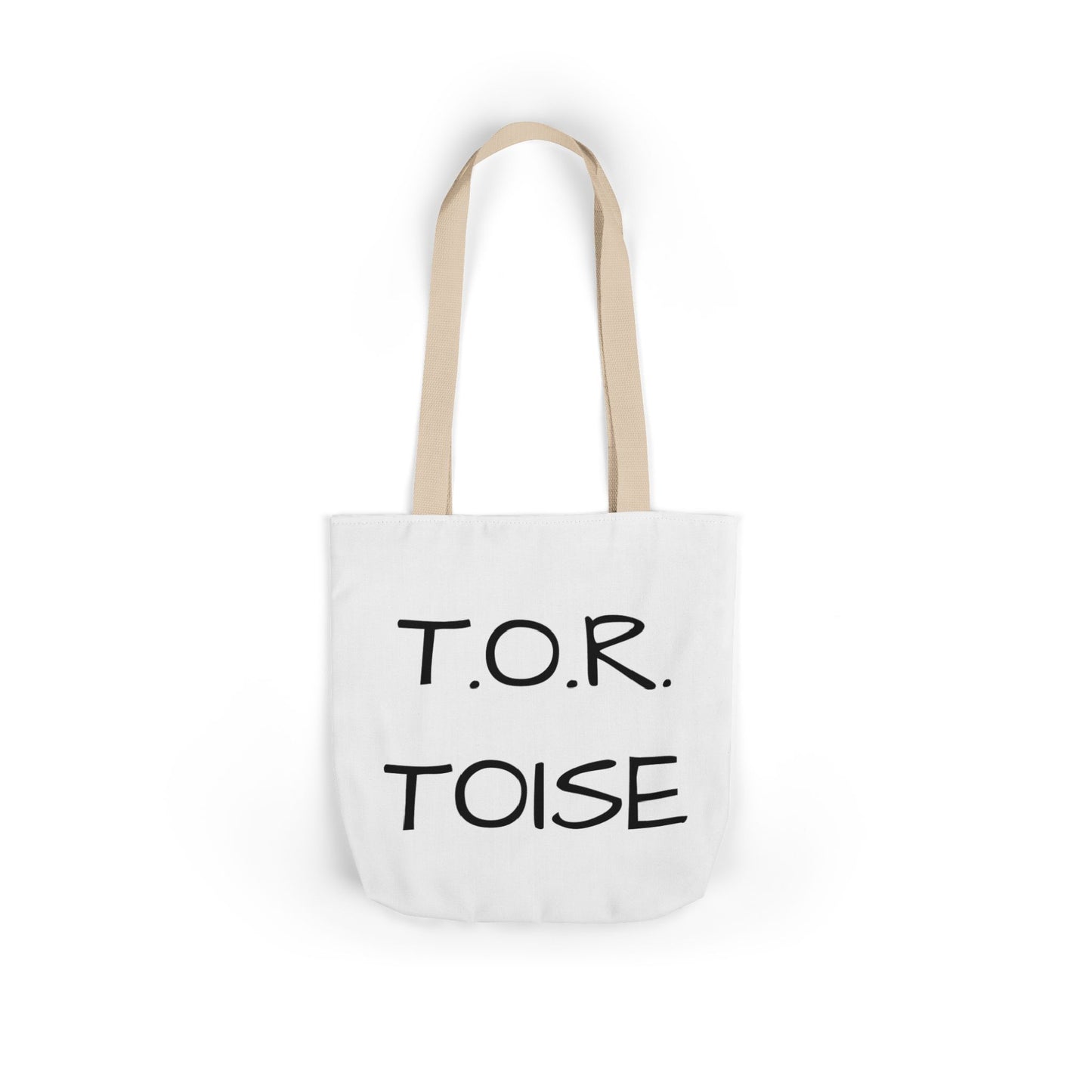 Canvas Tote Bag with 5-Color Straps - T.O.R. Toise Design