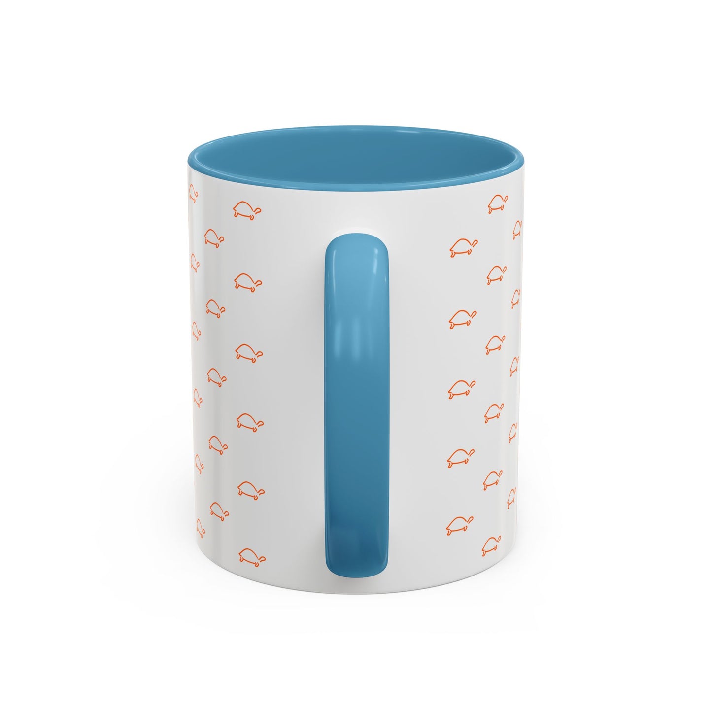 Cute Orange Tortoise Accent Coffee and tea Mug