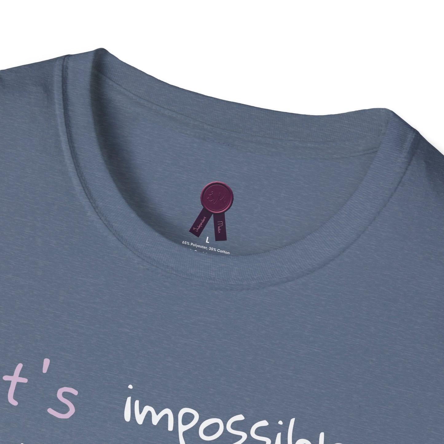 Inspirational Quote T-Shirt - "It's Impossible to Win Every Race" Unisex Softstyle Tee