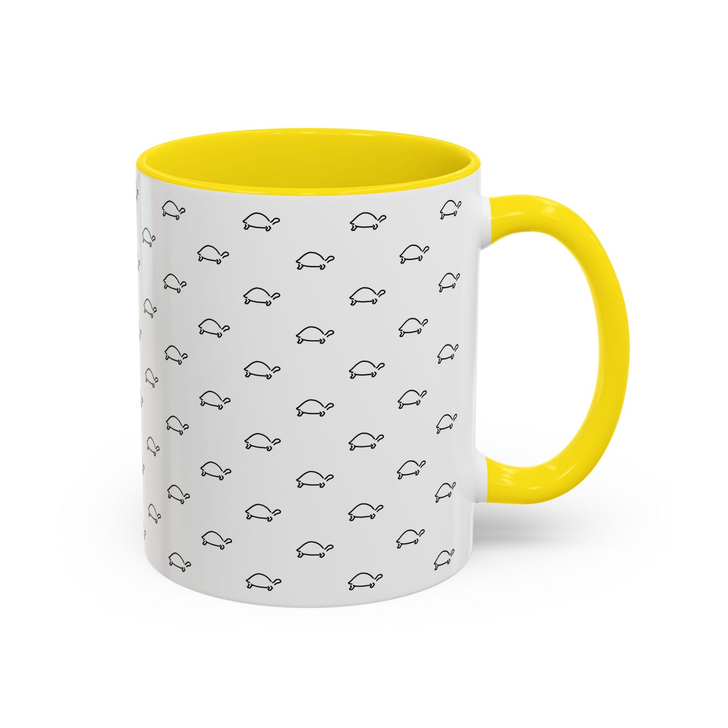 Cute Black Tortoise Accent Coffee and tea Mug