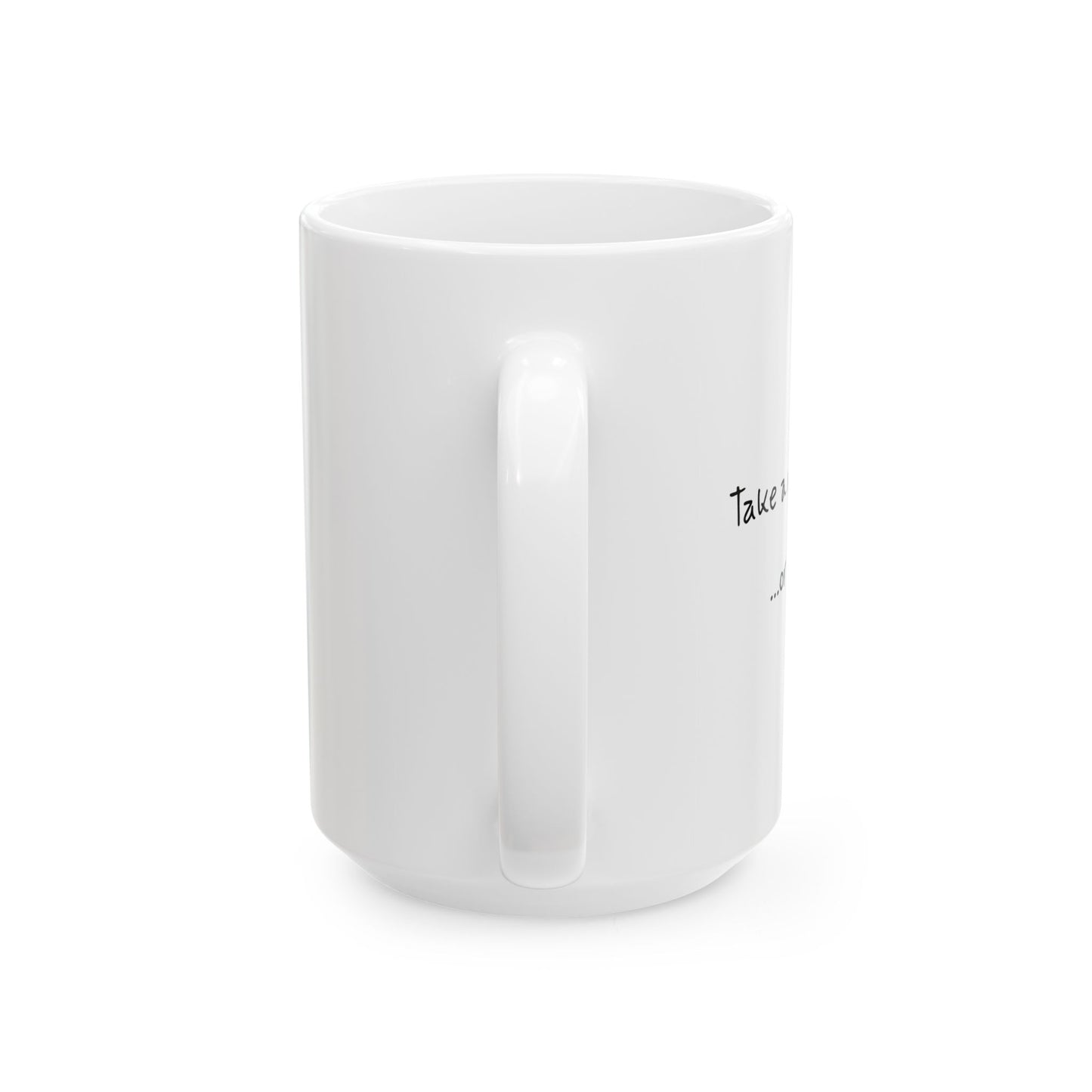 Thoughtful Ceramic Coffee Mug – Inspirational Gift for Coffee Lovers, Unique Tea Cup, Motivational Drinkware, Fun Home Decor, Birthdays