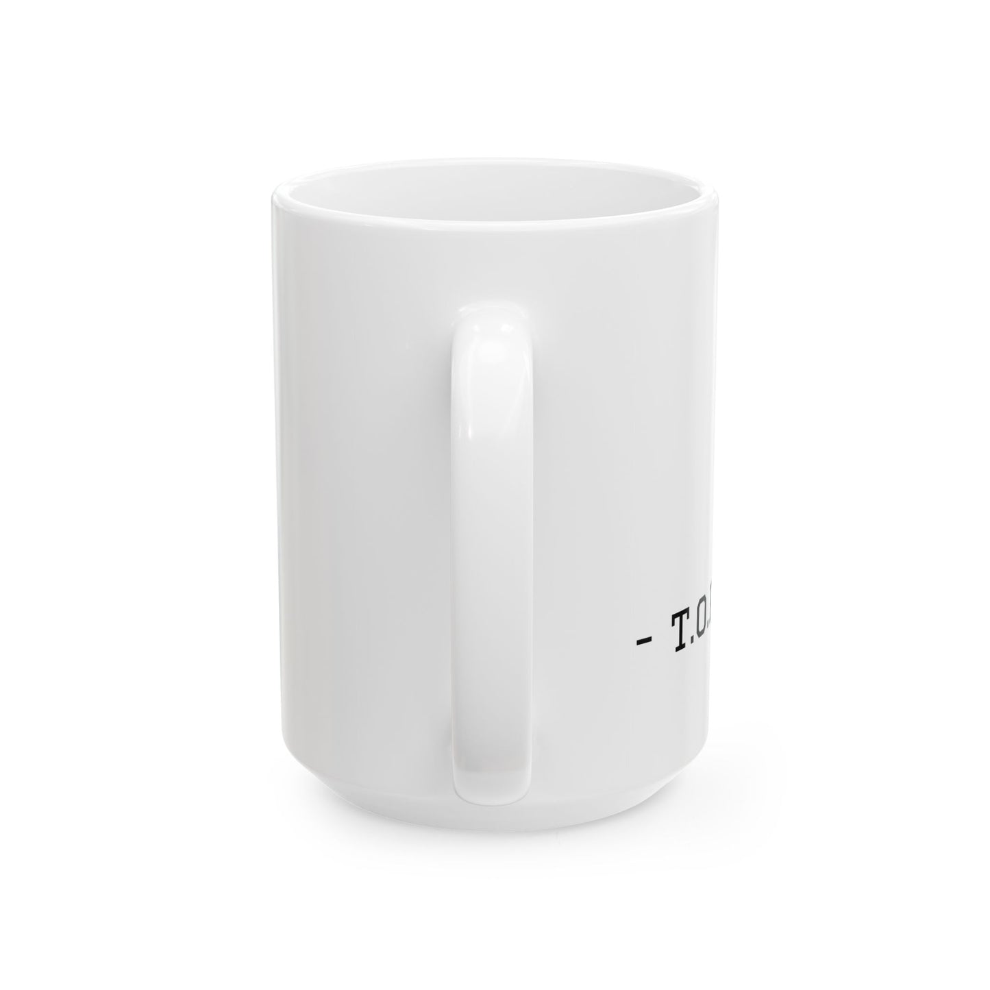 T.O.R. Toise Ceramic Mug - Perfect Gift for Coffee Lovers and Special Occasions