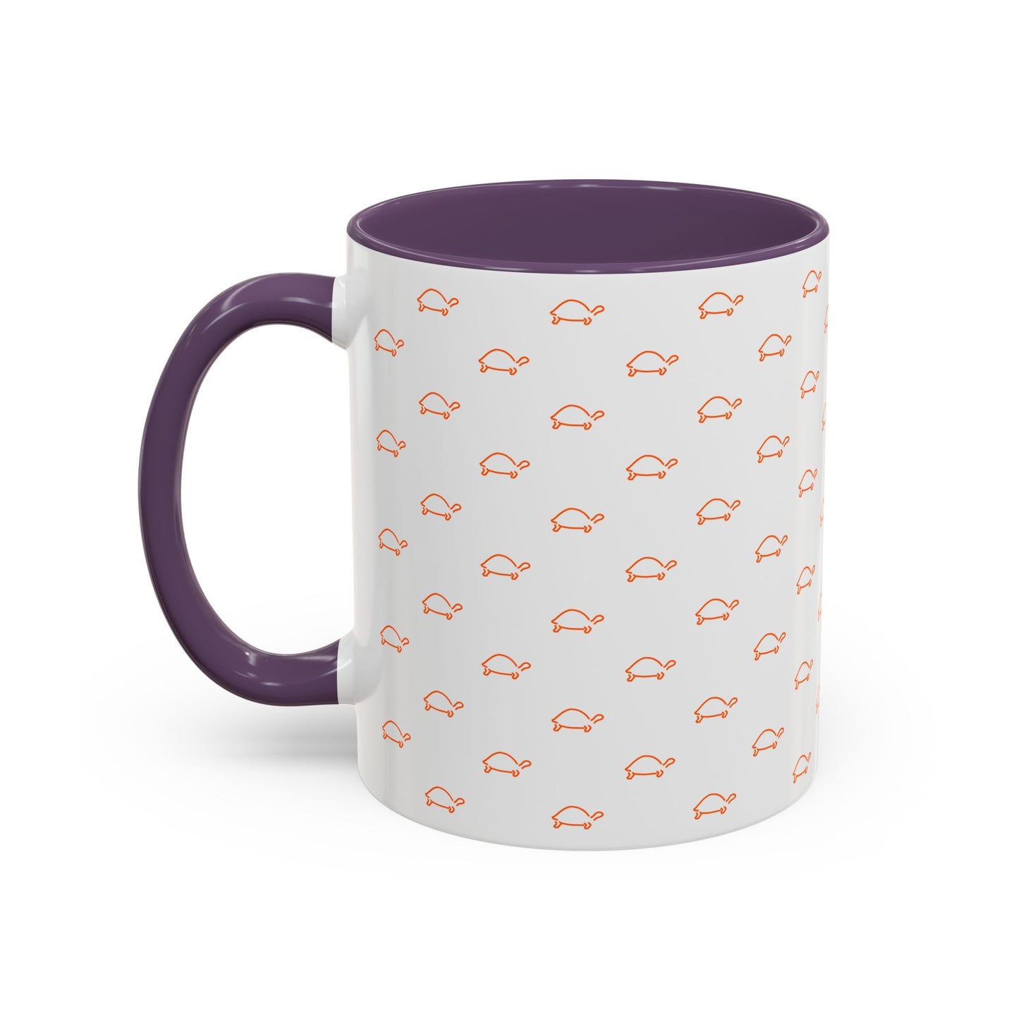 Cute Orange Tortoise Accent Coffee and tea Mug