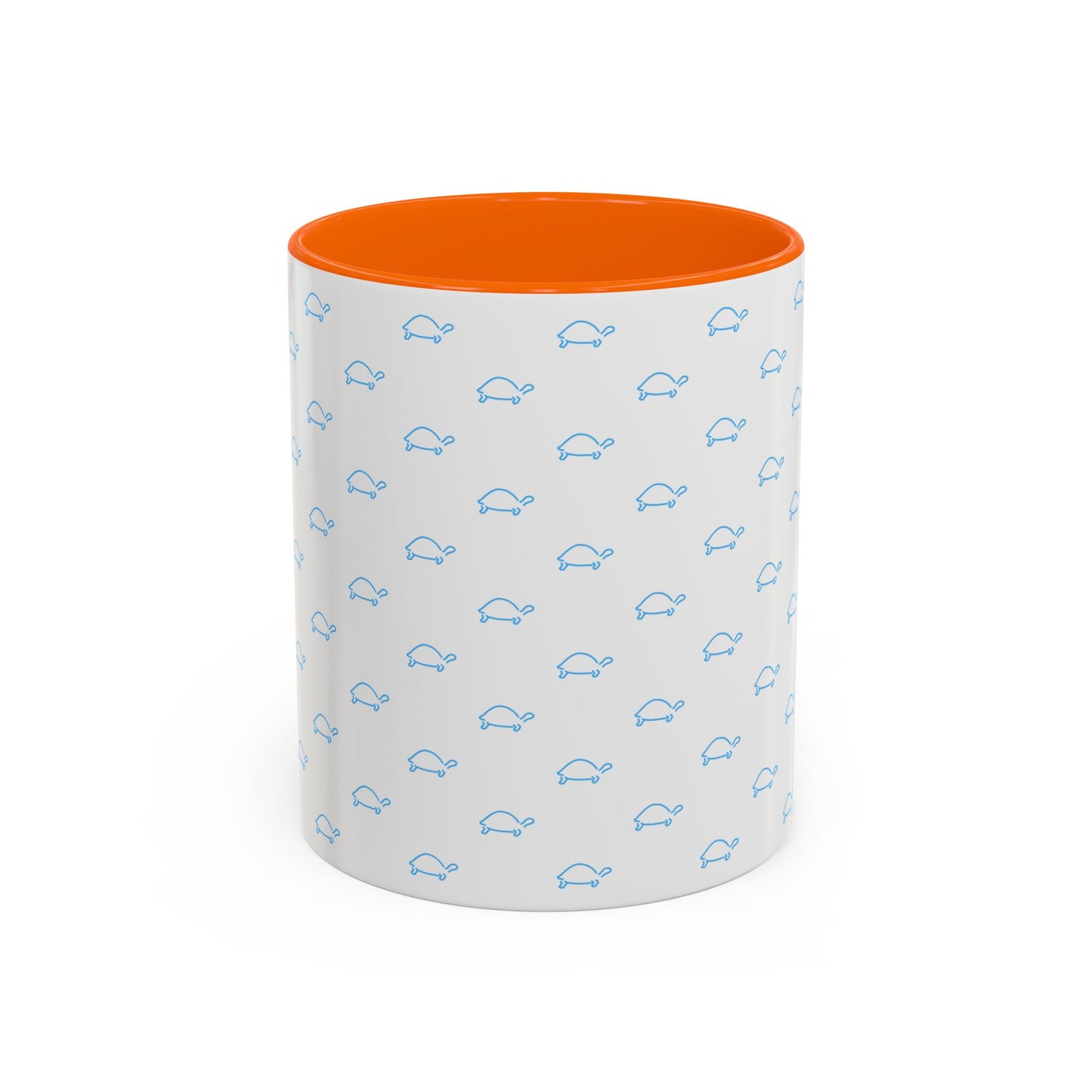 Cute Blue Tortoise Accent Coffee and tea Mug