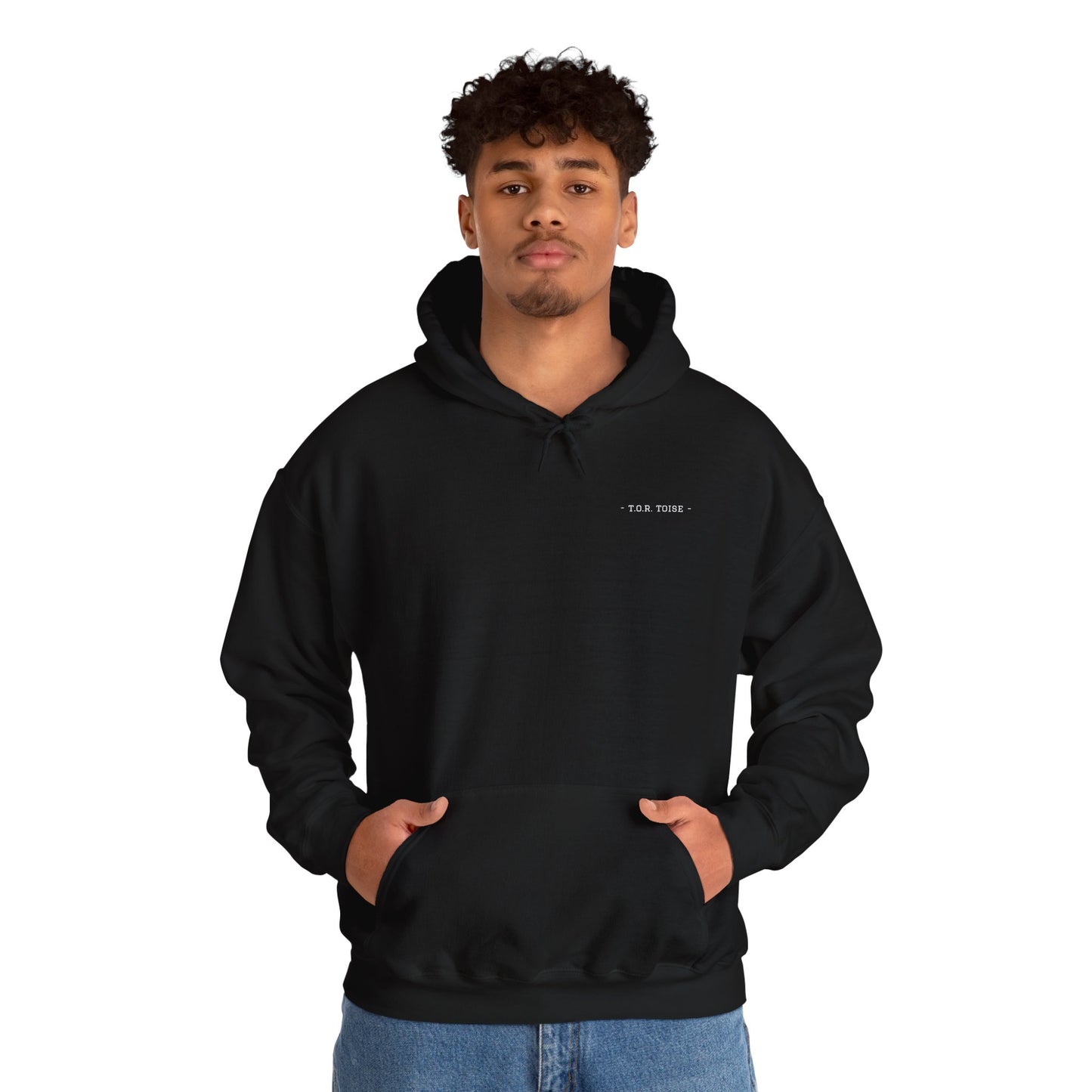 Minimalist Unisex Heavy Blend Hoodie - Cozy Essential for Every Season
