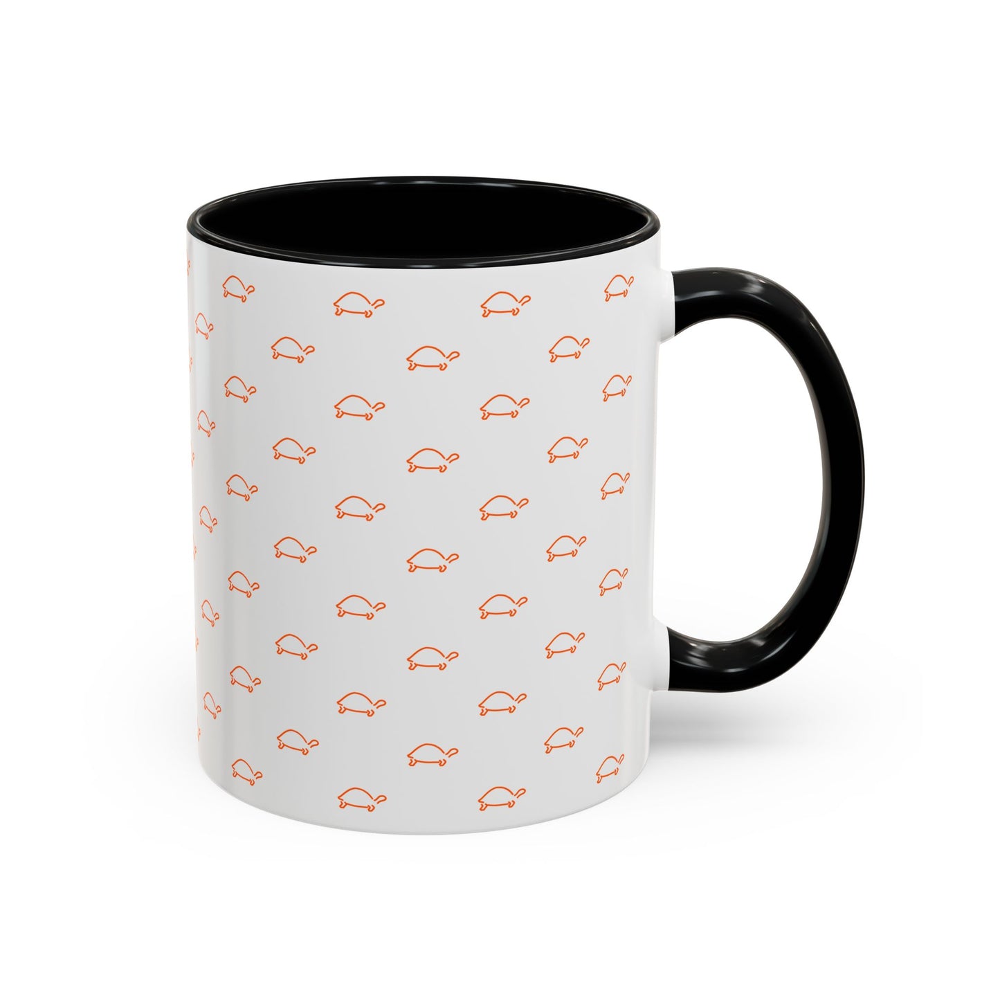 Cute Orange Tortoise Accent Coffee and tea Mug