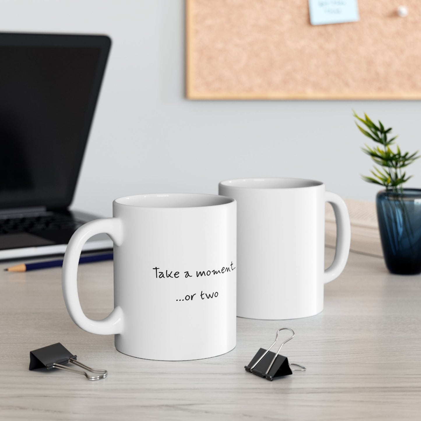 Thoughtful Ceramic Coffee Mug – Inspirational Gift for Coffee Lovers, Unique Tea Cup, Motivational Drinkware, Fun Home Decor, Birthdays