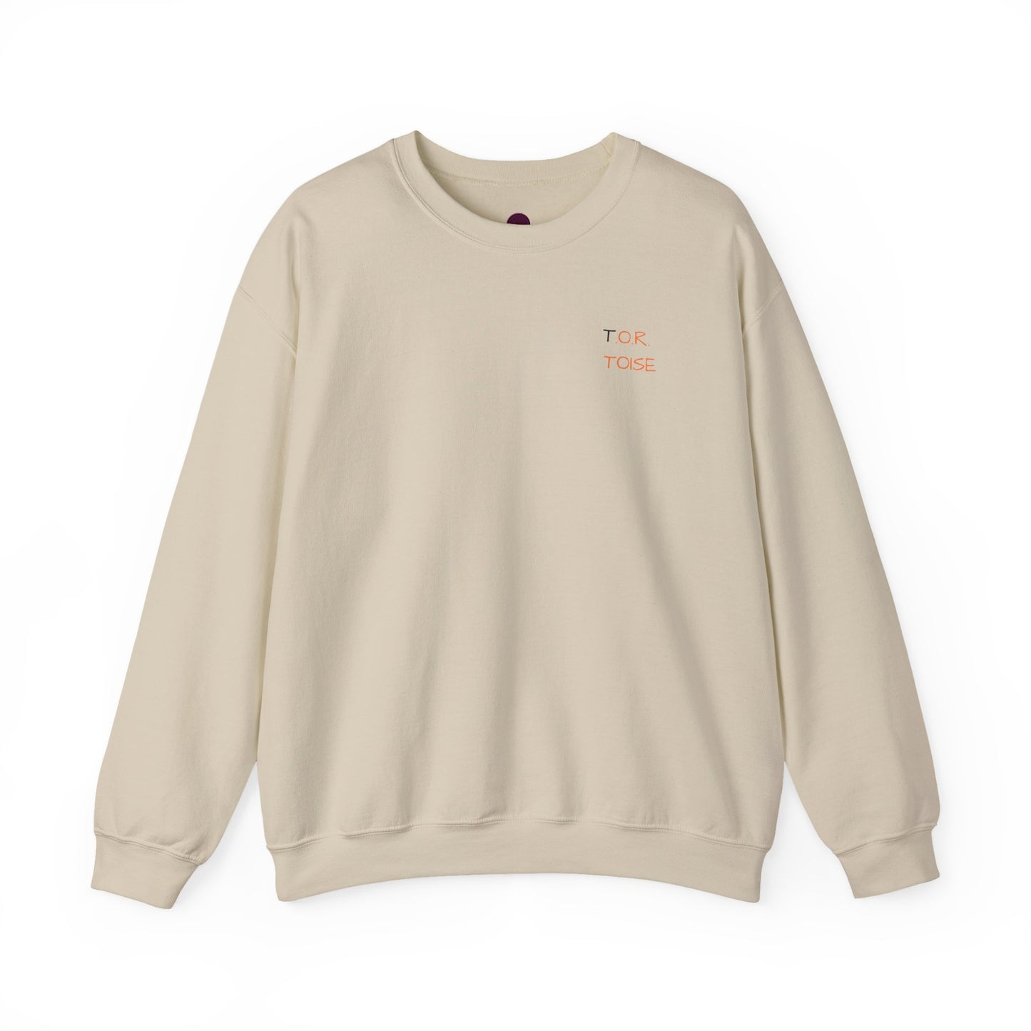 Cozy Unisex Crewneck Sweatshirt - Minimalist Tortoise Design