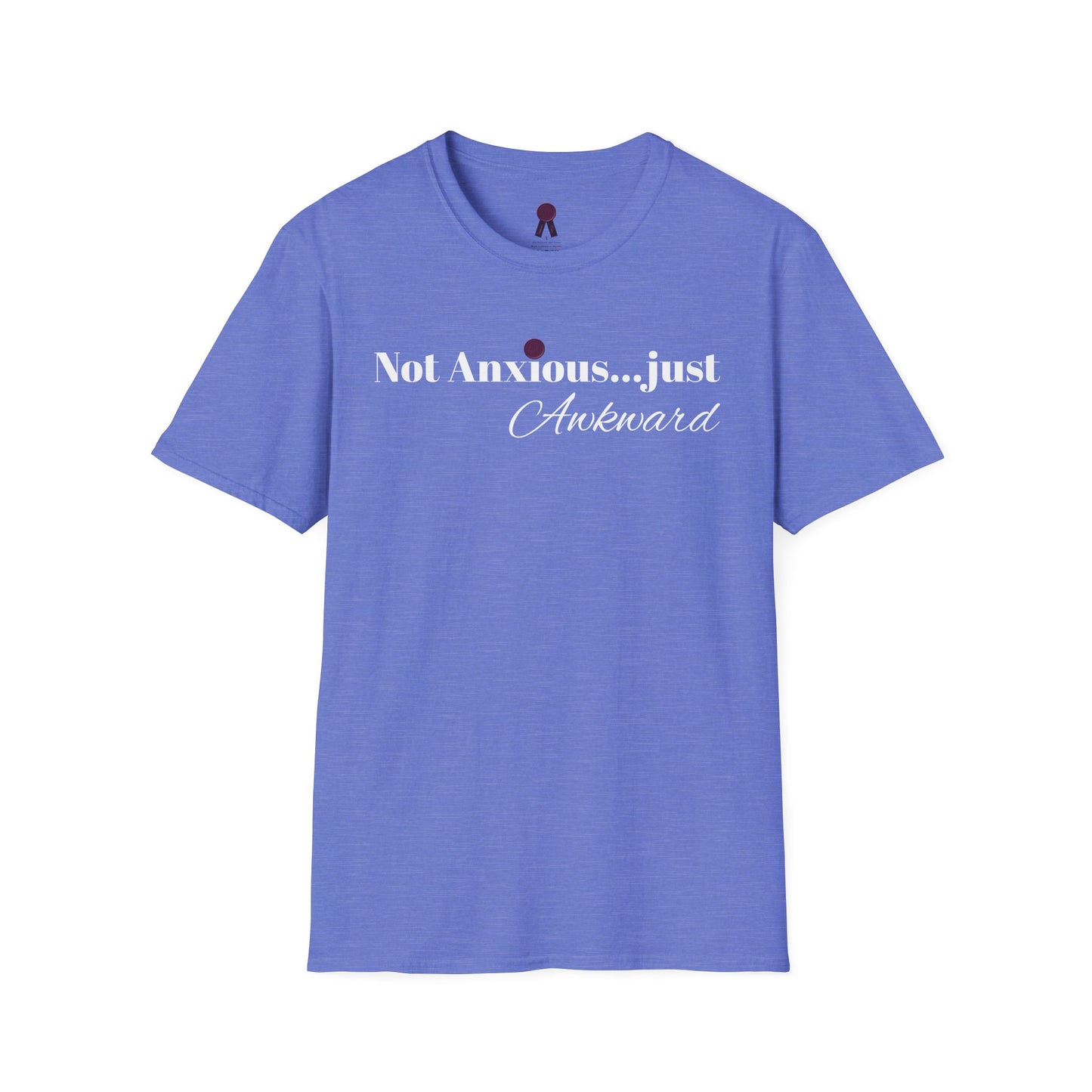 "Not Anxious...just Awkward" Unisex Softstyle T-Shirt - Casual Tee