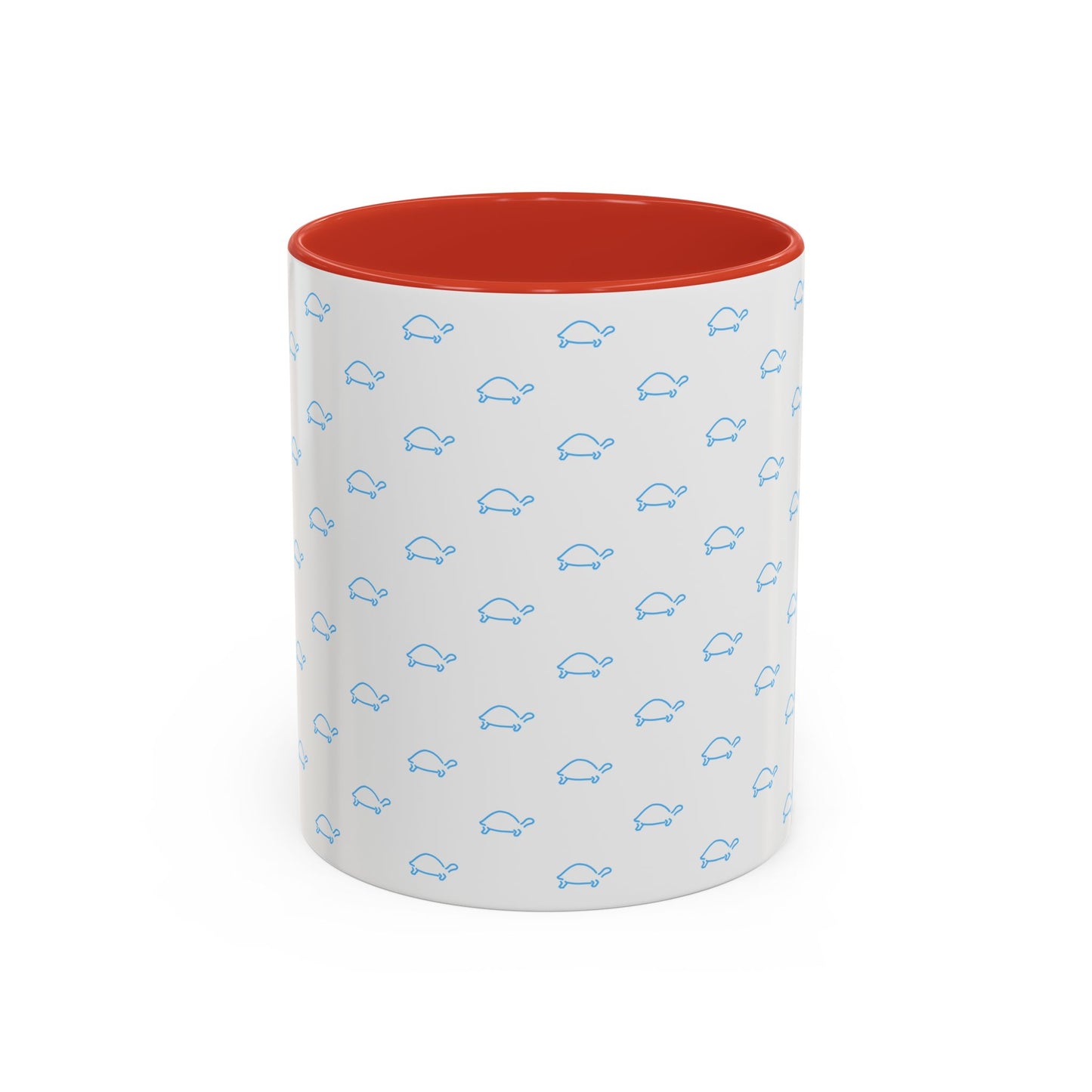 Cute Blue Tortoise Accent Coffee and tea Mug