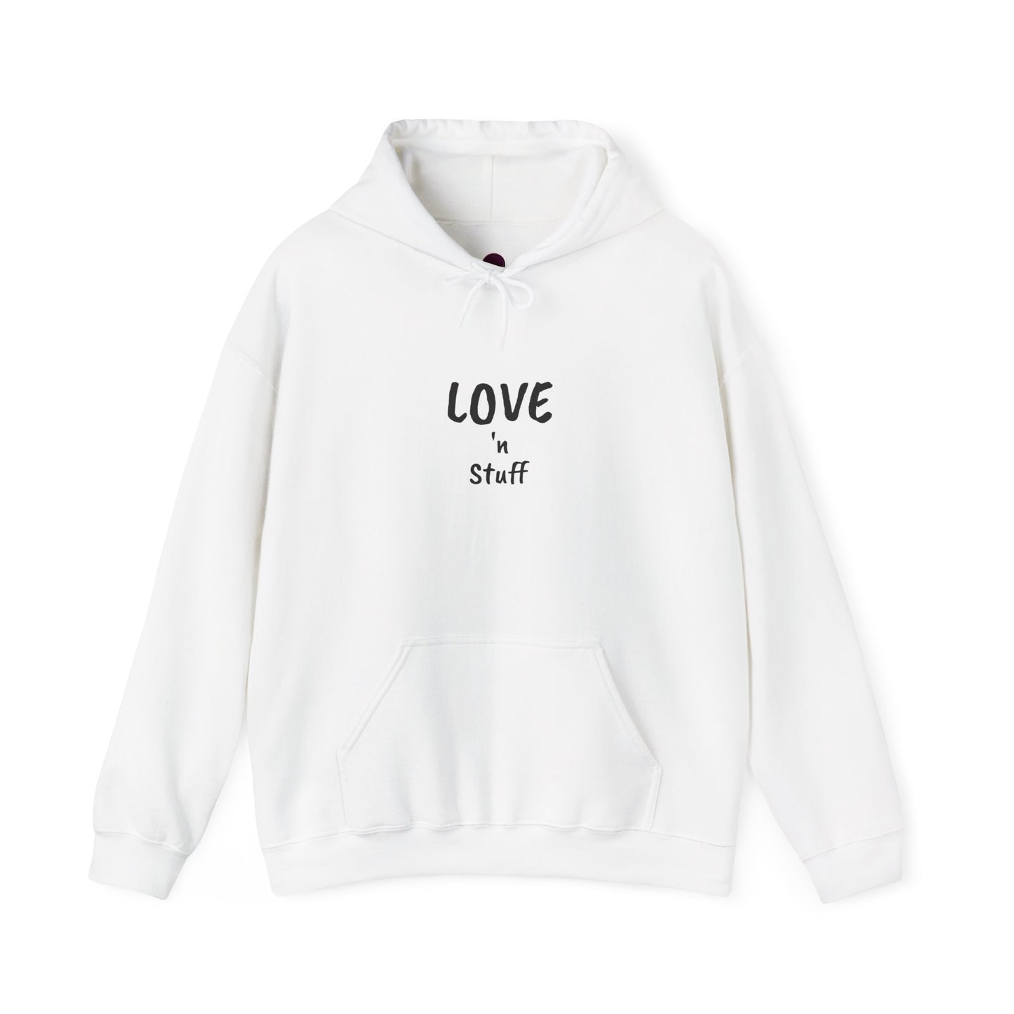 Love 'n Stuff Unisex Hoodie - Cozy Sweatshirt for Everyday Wear
