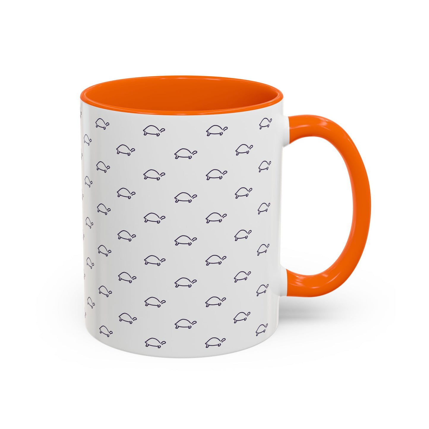 Cute Dark Purple Tortoise Accent Coffee and tea Mug