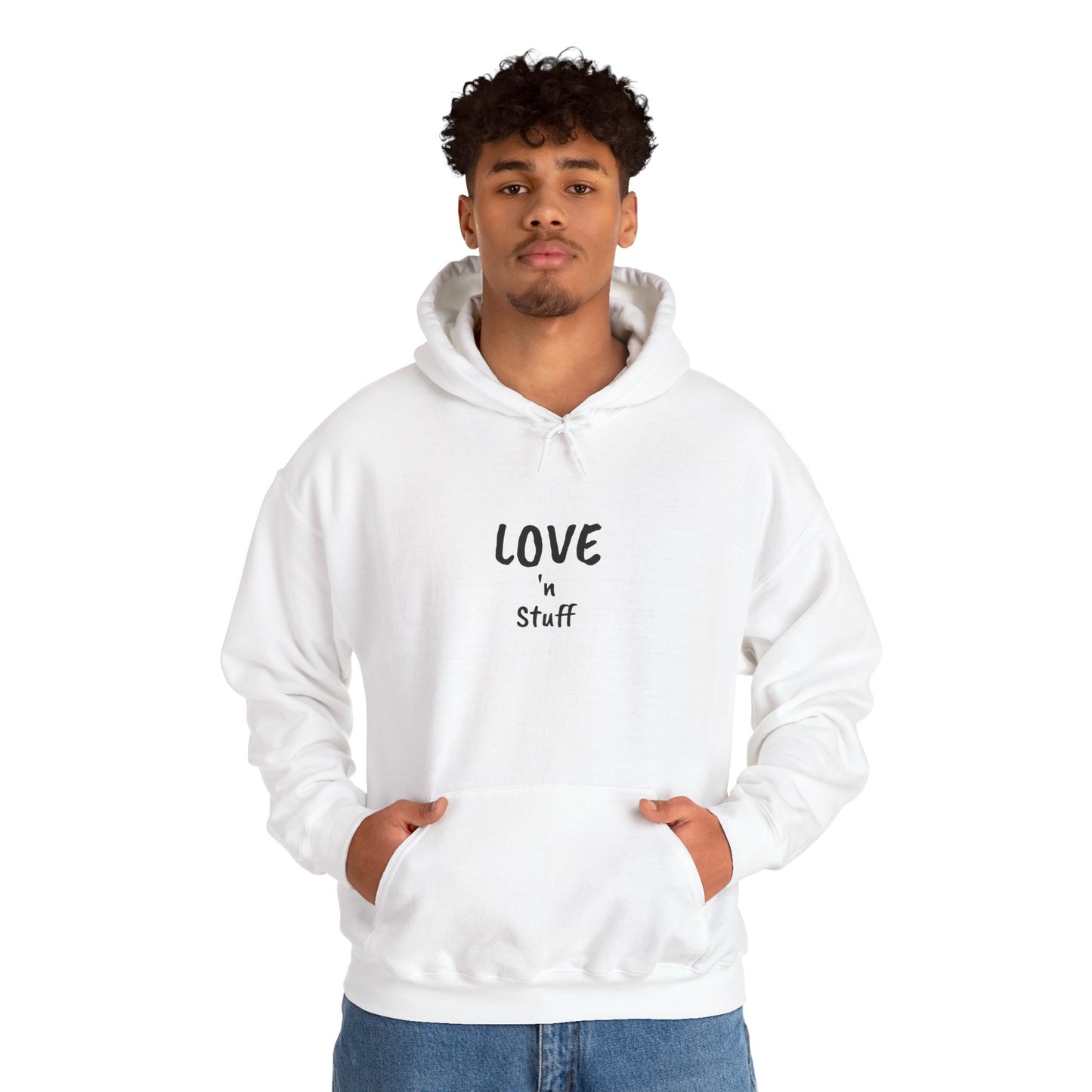 Love 'n Stuff Unisex Hoodie - Cozy Sweatshirt for Everyday Wear