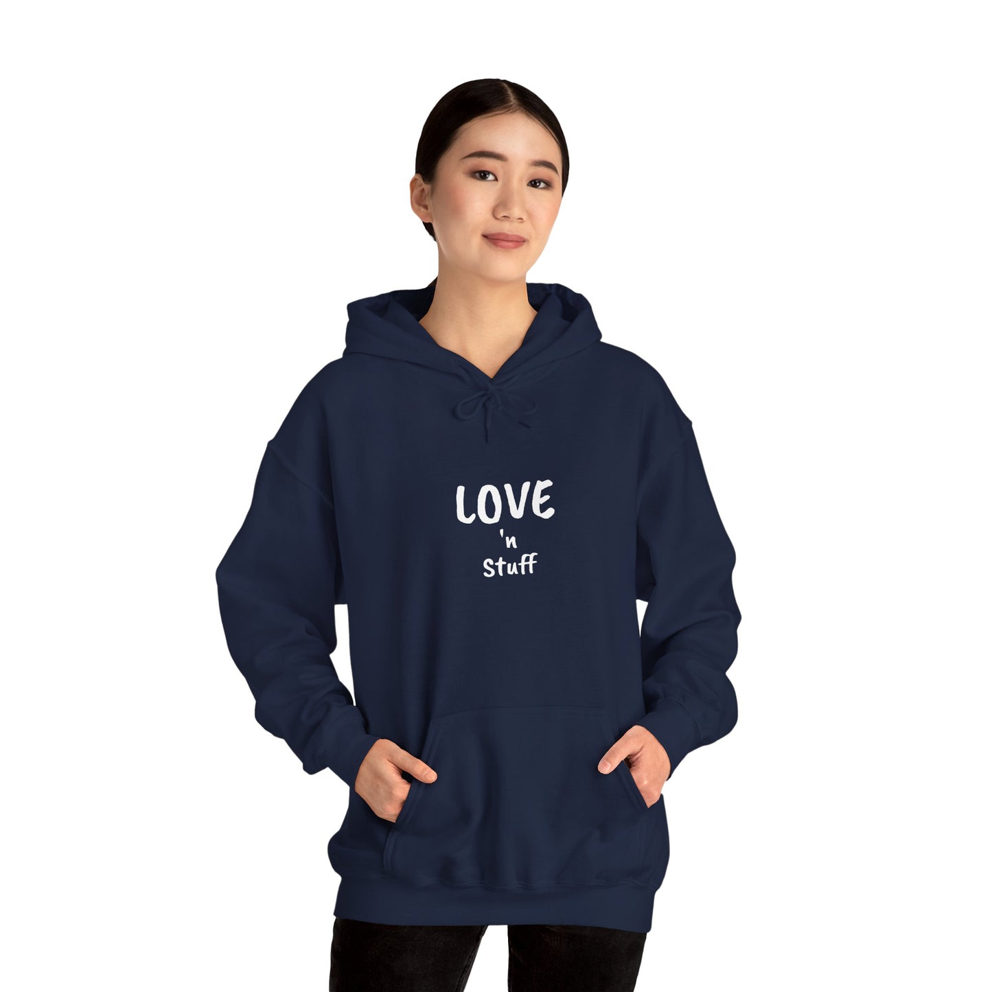 Love 'n Stuff Unisex Hoodie - Cozy Sweatshirt for Everyday Wear