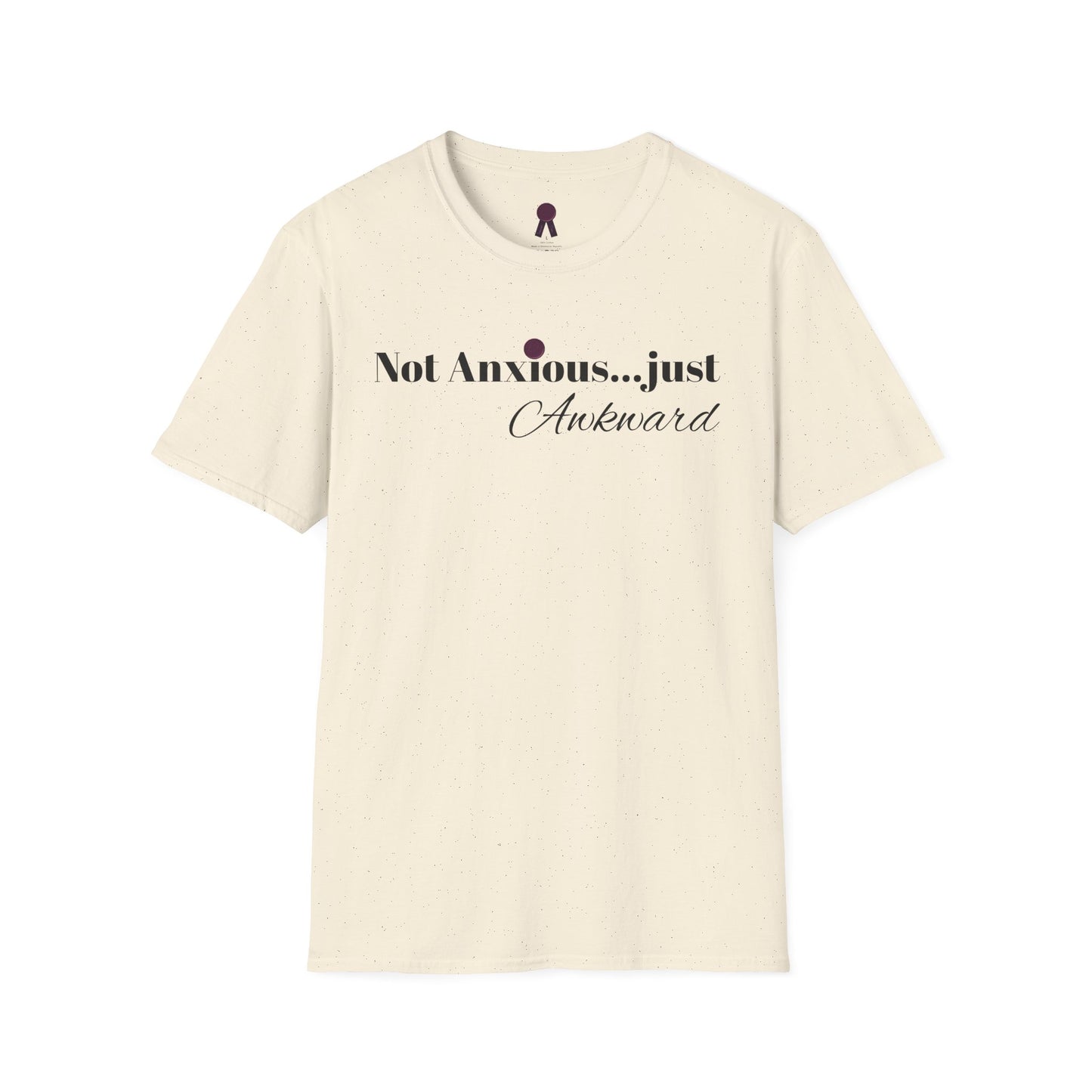 "Not Anxious...just Awkward" Unisex Softstyle T-Shirt - Casual Tee