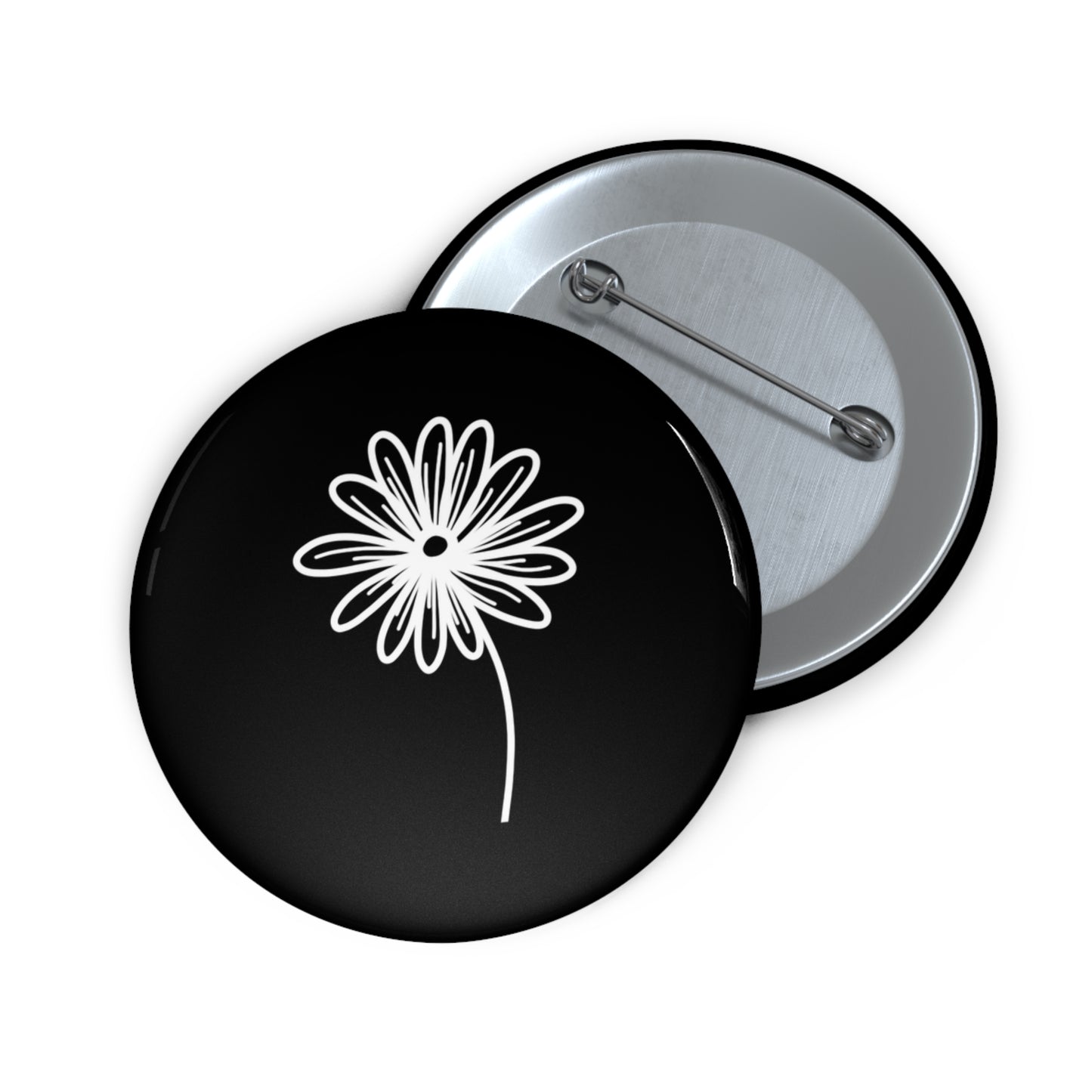 Black Pin Button - Old Wounds and Forever Afters Merch