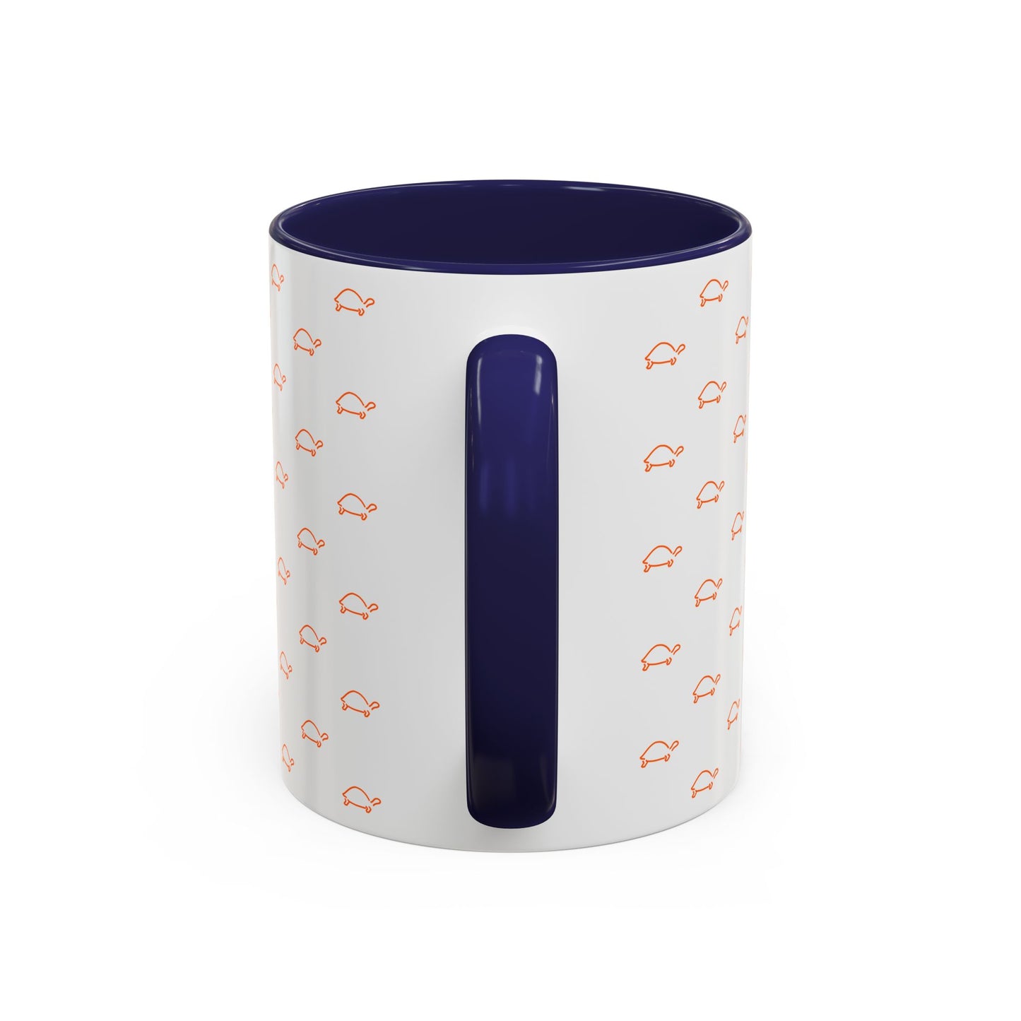 Cute Orange Tortoise Accent Coffee and tea Mug