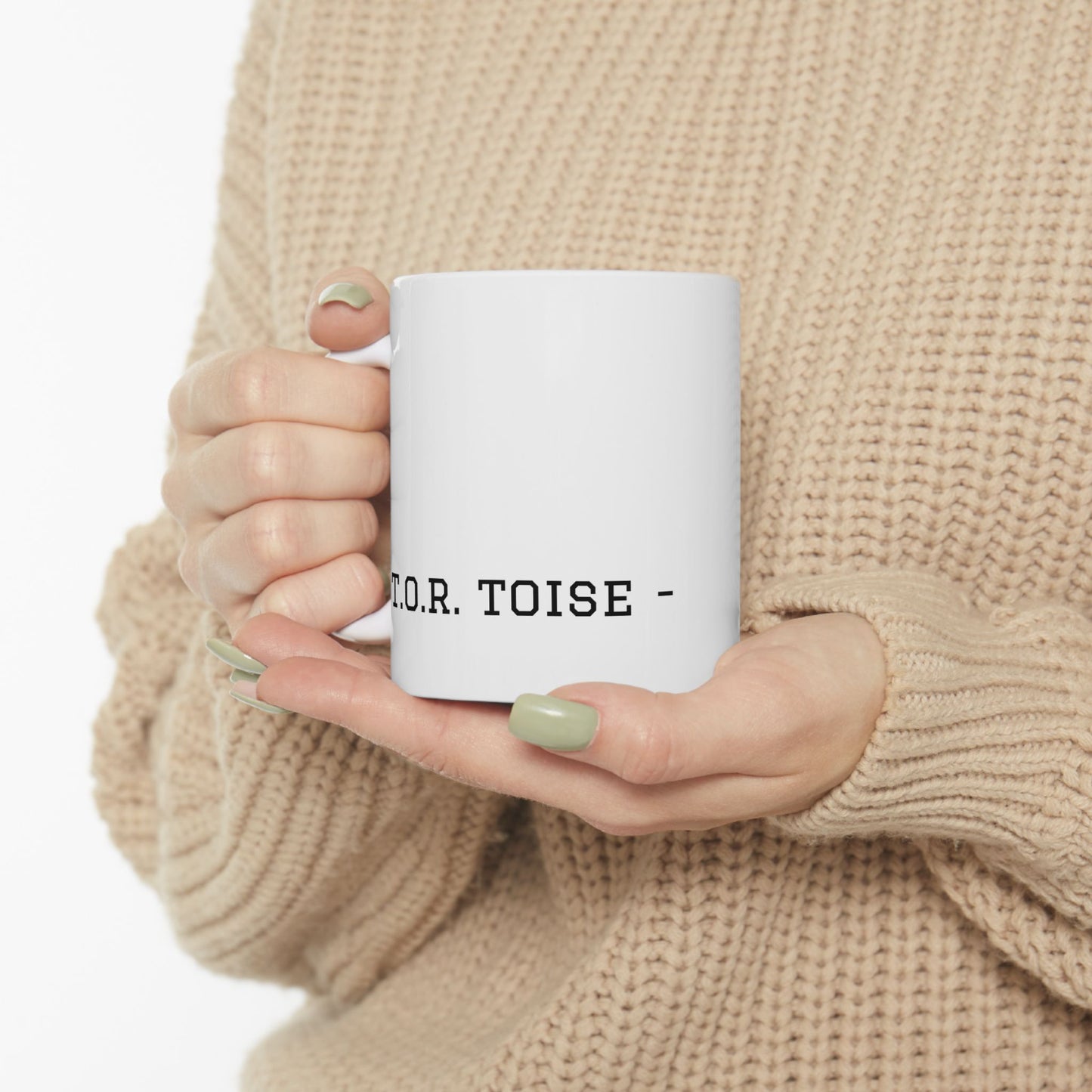 T.O.R. Toise Ceramic Mug - Perfect Gift for Coffee Lovers and Special Occasions