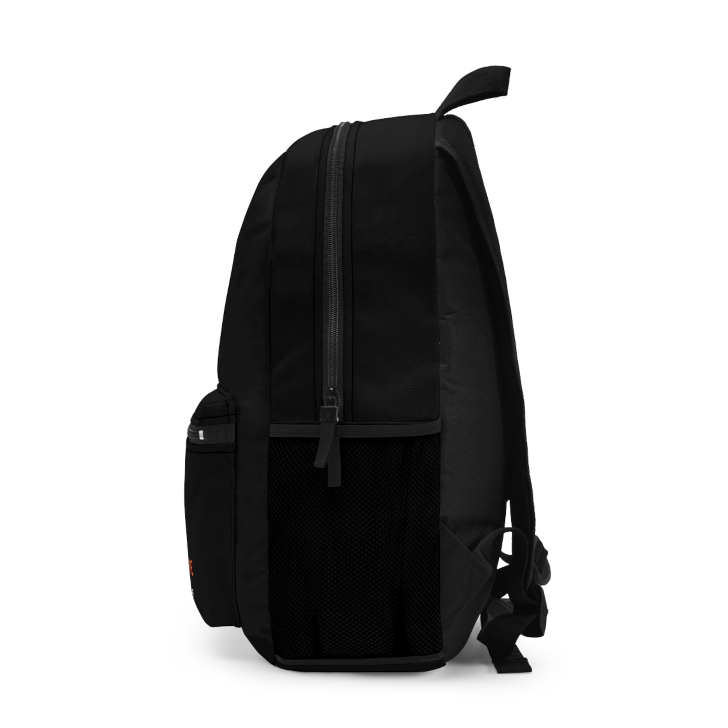 Stylish Black Backpack with 'LOVE 'n STUFF' Design - Perfect for Daily Use