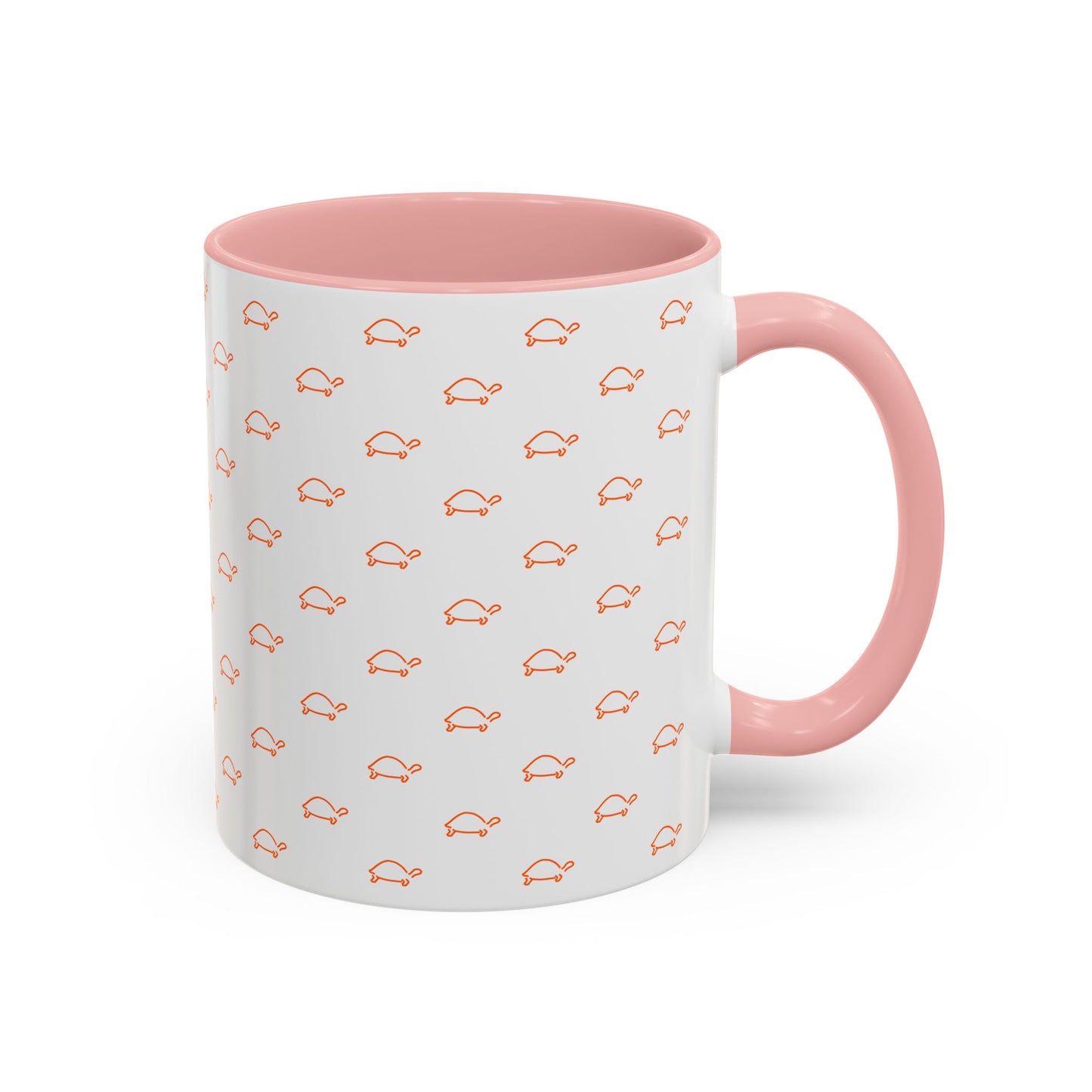 Cute Orange Tortoise Accent Coffee and tea Mug