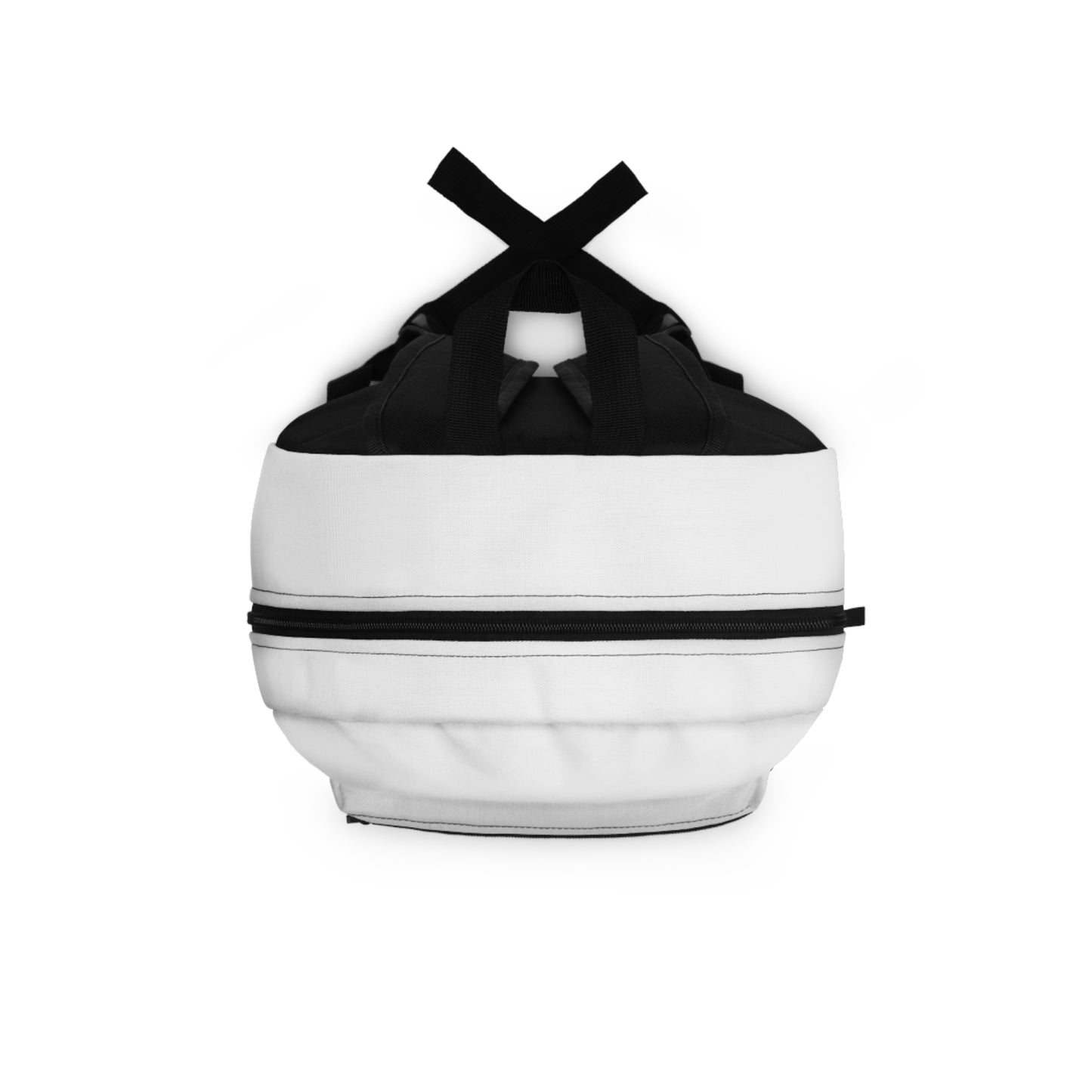 Stylish White Backpack with 'LOVE 'n STUFF' Design - Perfect for Daily Use
