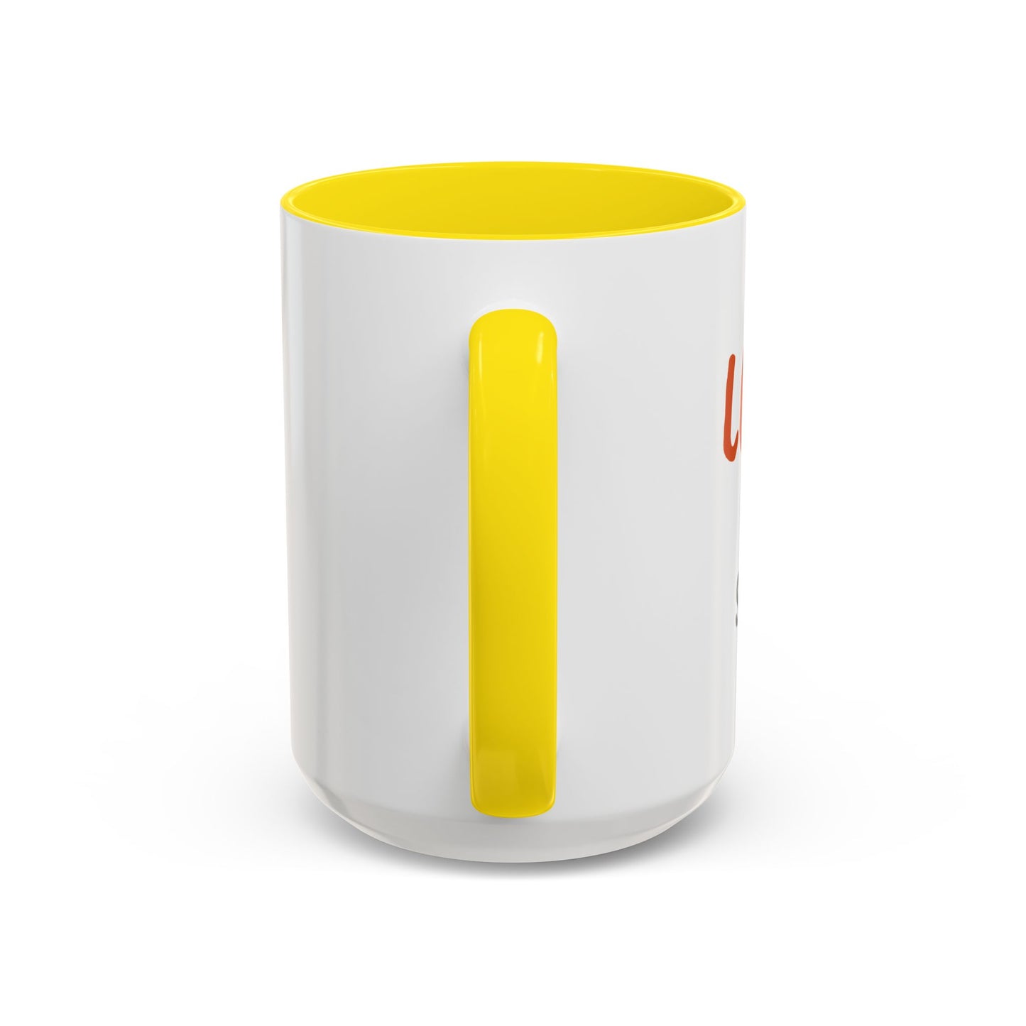 "Love 'n Stuff" Accent Coffee Mug | Cute Quote Mug for Home & Office