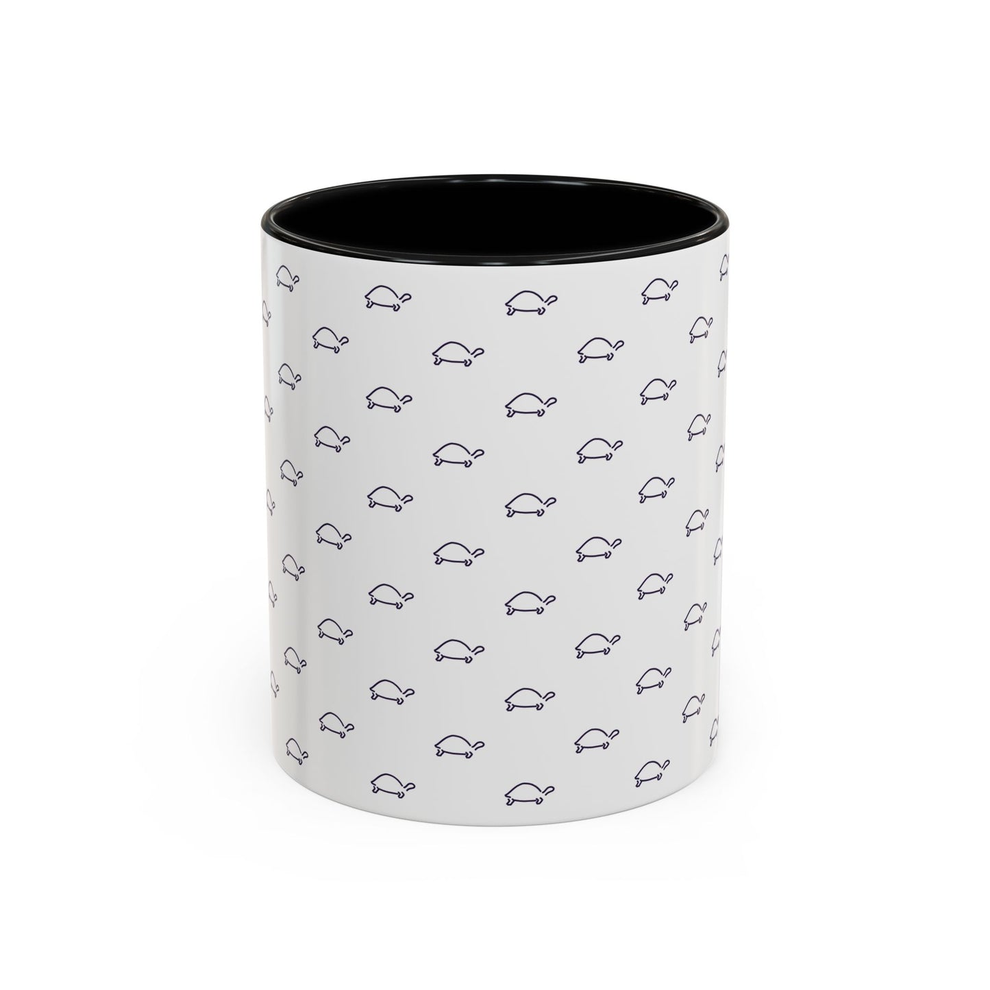 Cute Dark Purple Tortoise Accent Coffee and tea Mug