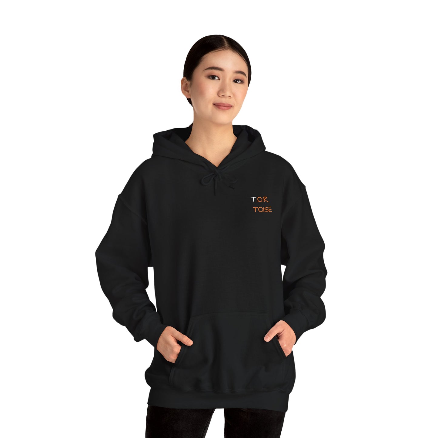 Cute Tortoise Unisex Hoodie - Cozy Heavy Blend Sweatshirt for Casual Vibes