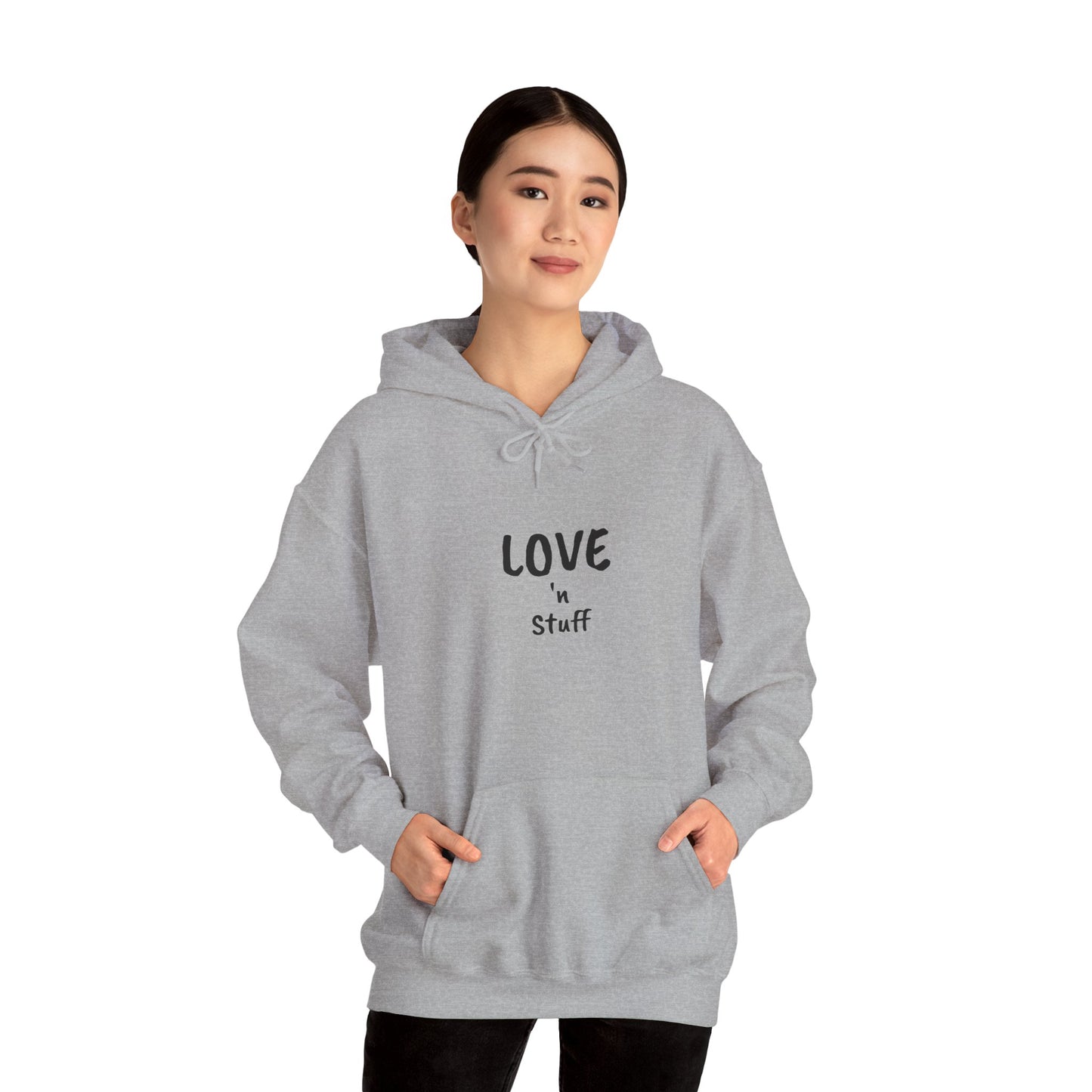 Love 'n Stuff Unisex Hoodie - Cozy Sweatshirt for Everyday Wear