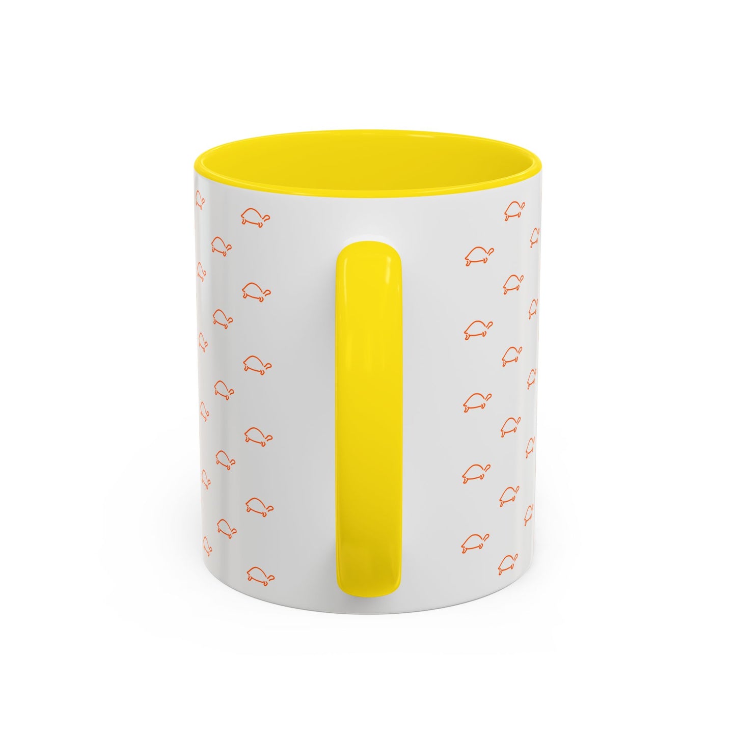 Cute Orange Tortoise Accent Coffee and tea Mug