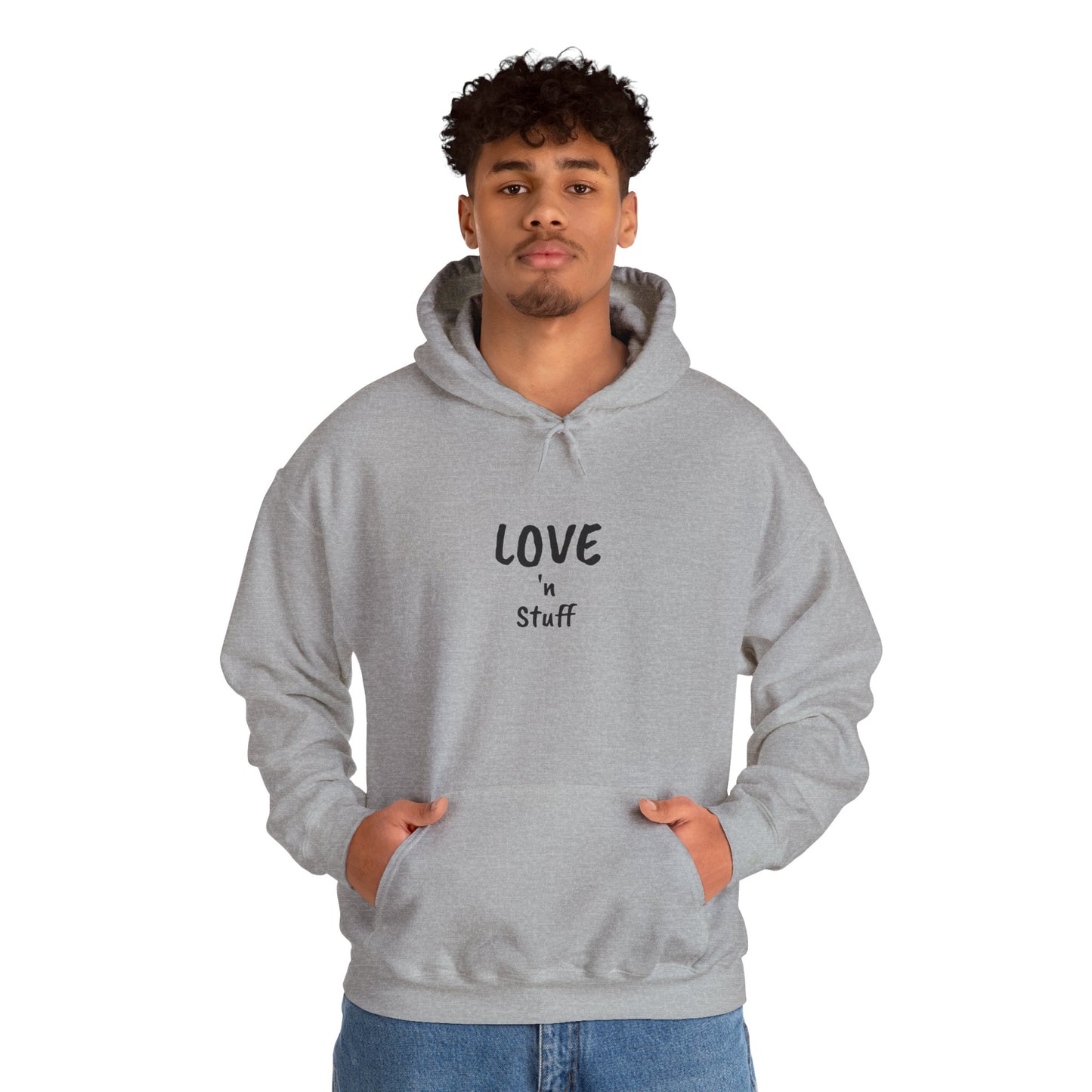 Love 'n Stuff Unisex Hoodie - Cozy Sweatshirt for Everyday Wear