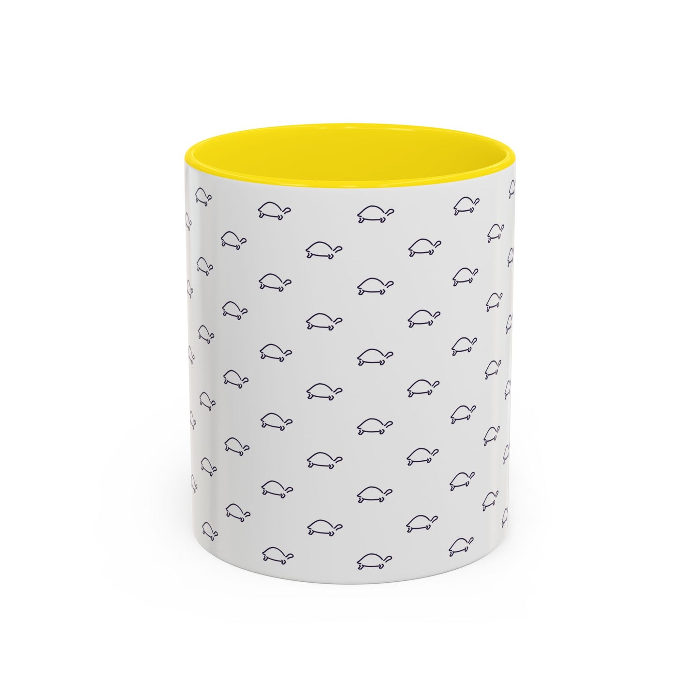 Cute Dark Purple Tortoise Accent Coffee and tea Mug