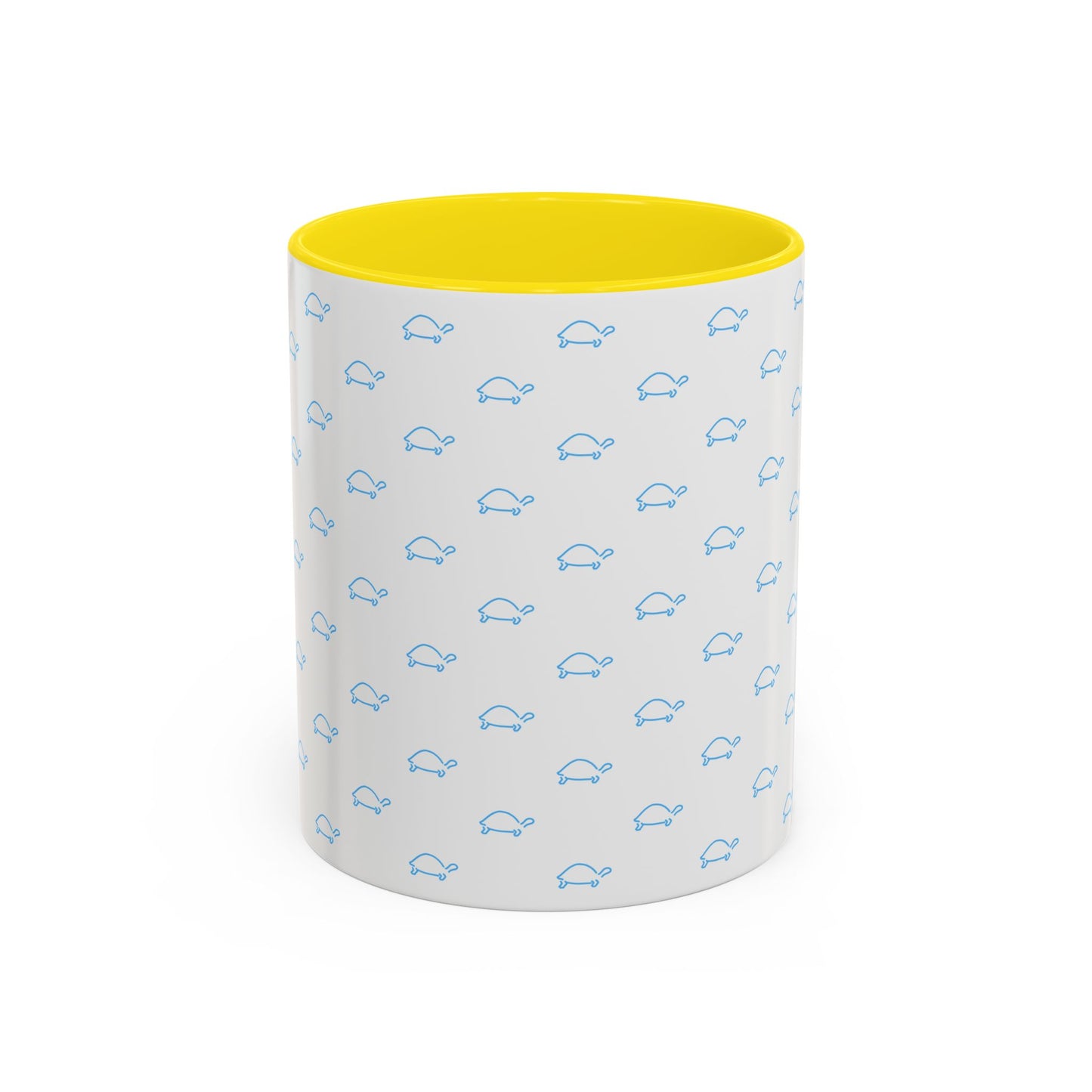 Cute Blue Tortoise Accent Coffee and tea Mug
