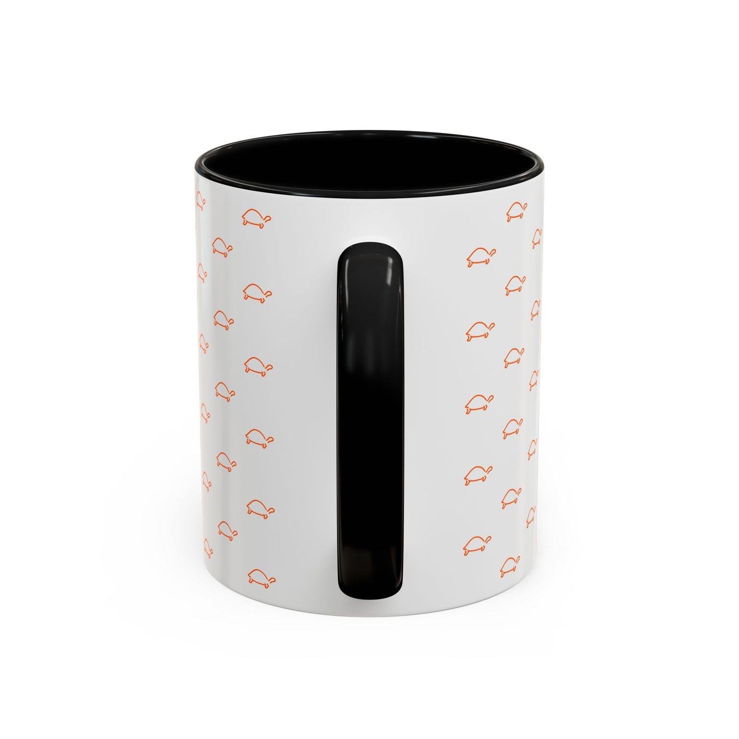 Cute Orange Tortoise Accent Coffee and tea Mug
